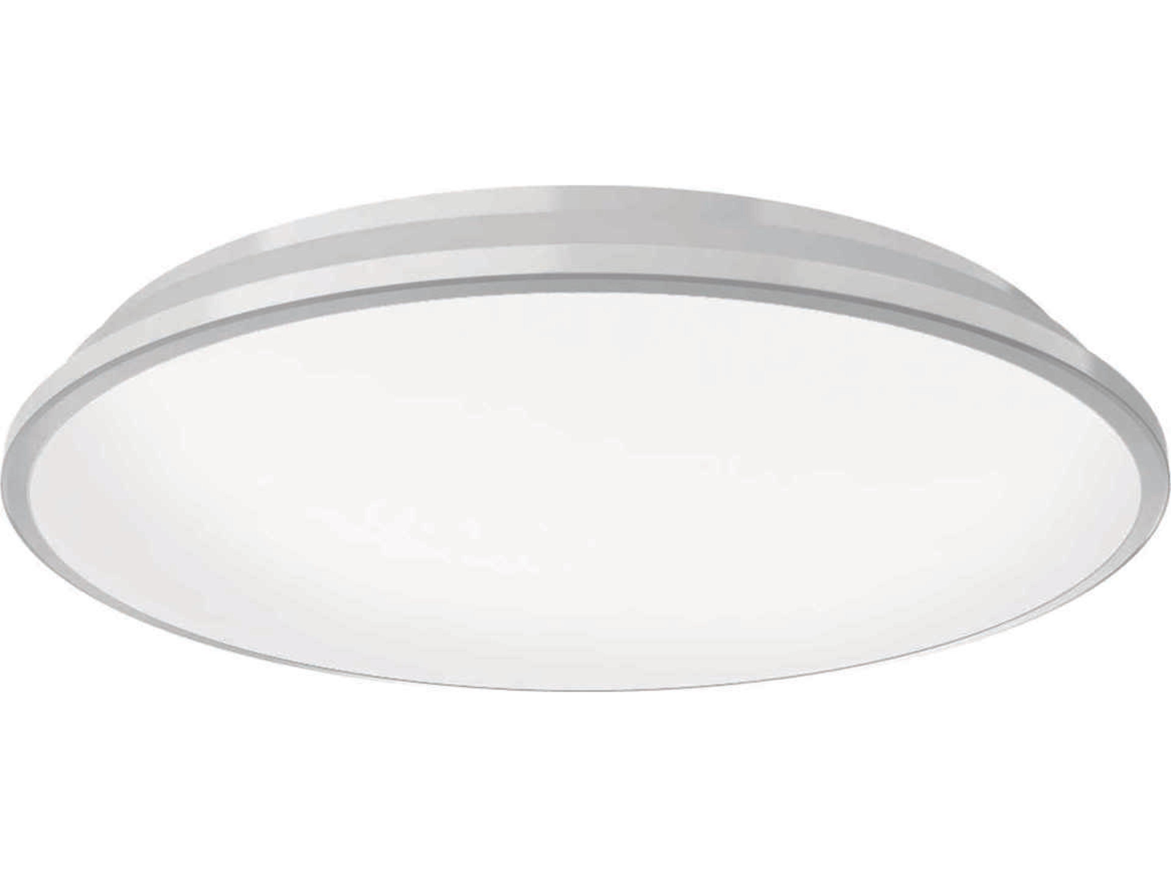 Kuzco Lighting Brook White Round Flush Mount