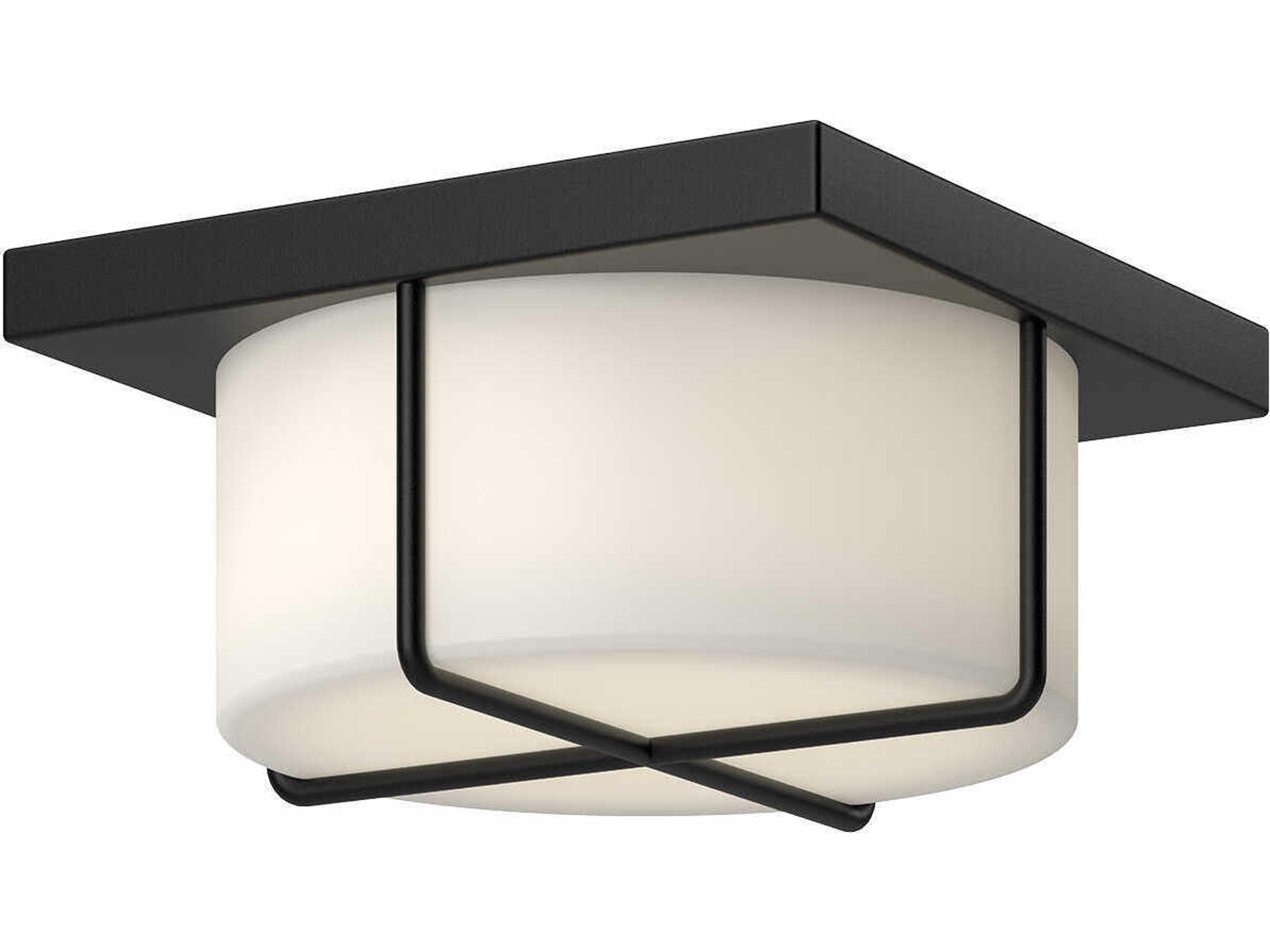 Kuzco Lighting Regalo Black Round Flush Mount