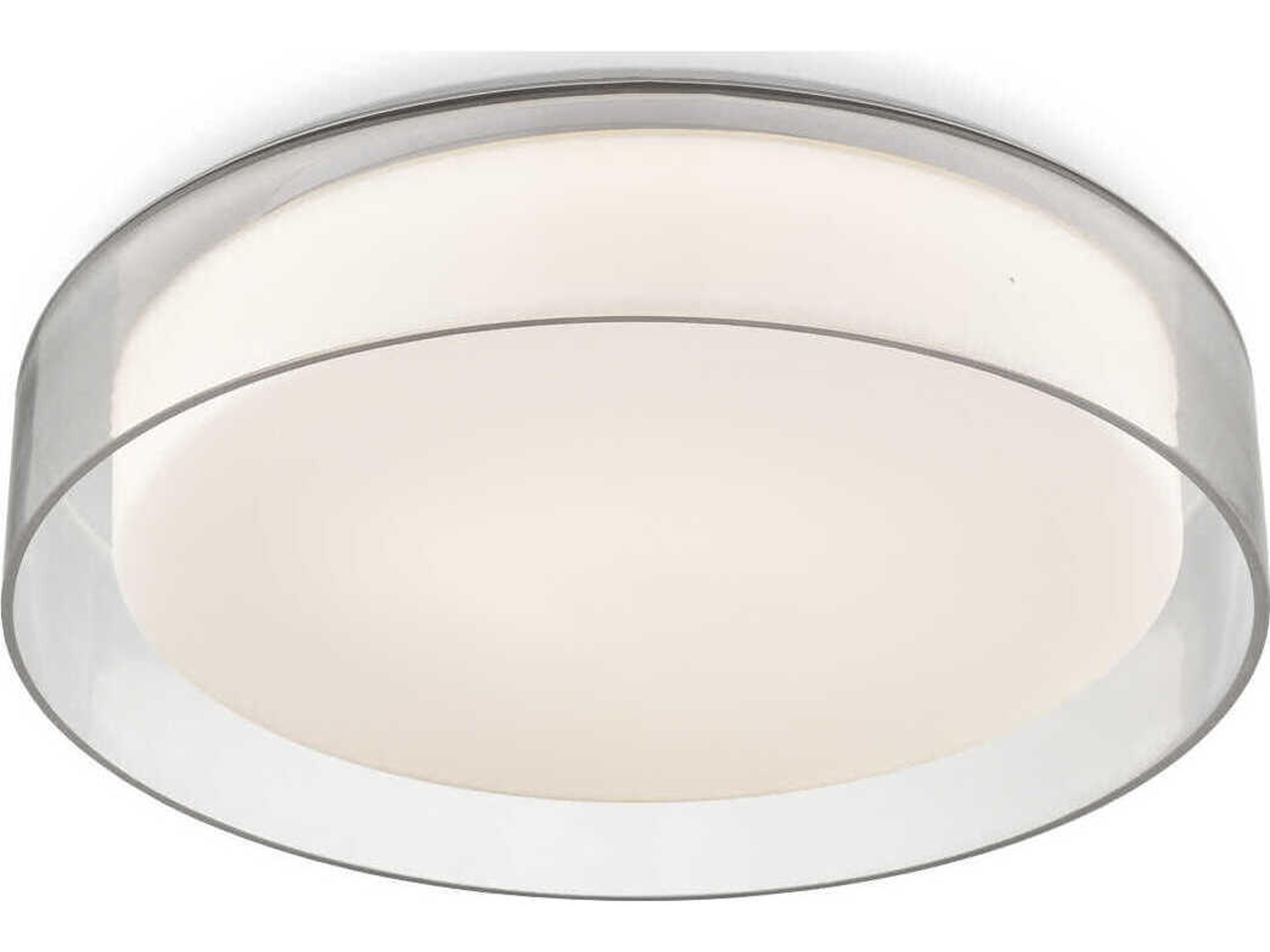 Kuzco Lighting Aston Clear Round Flush Mount