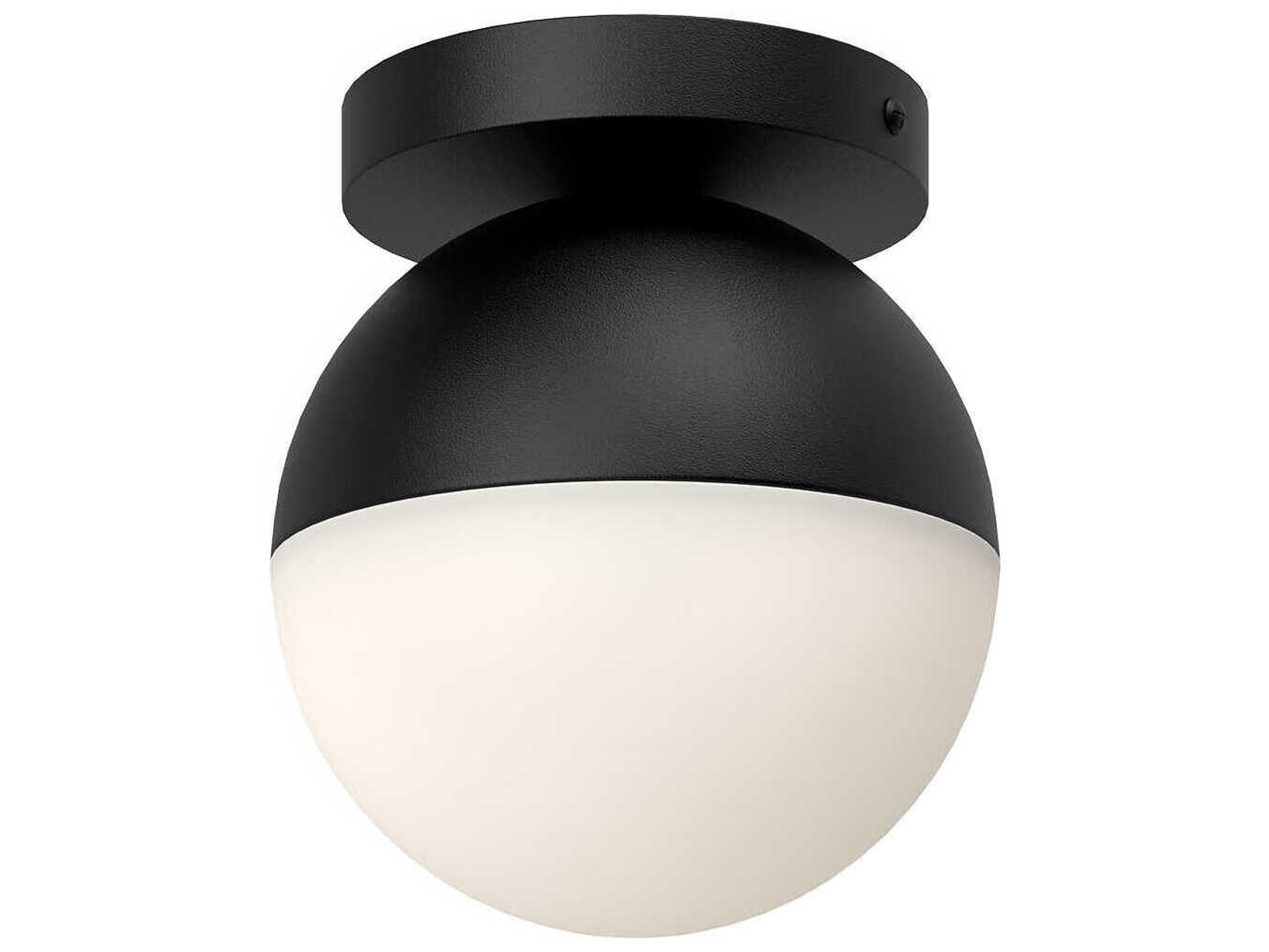 Kuzco Lighting Monae 1-Light Black Globe Flush Mount