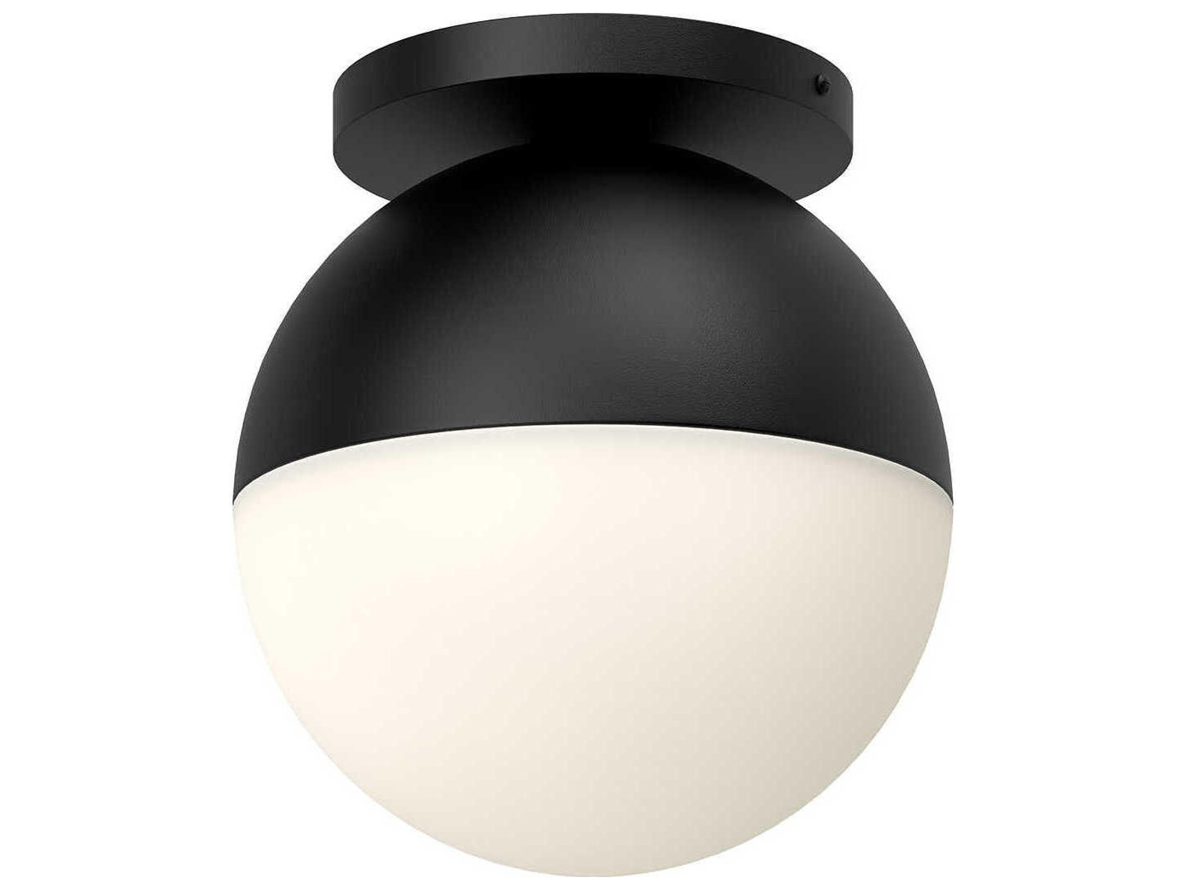 Kuzco Lighting Monae 1-Light Black Globe Flush Mount