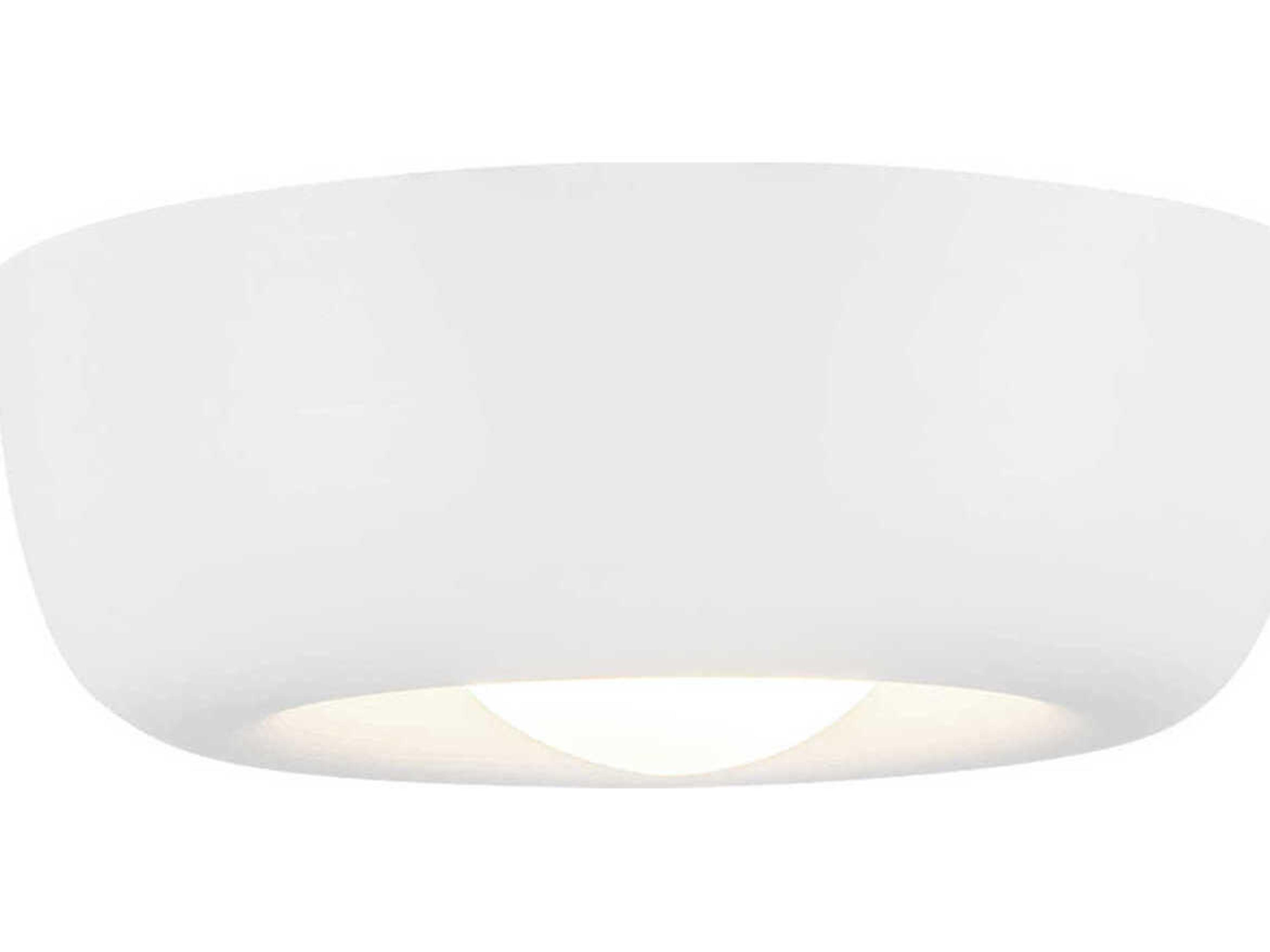 Kuzco Lighting Hayden Antique White Round Flush Mount