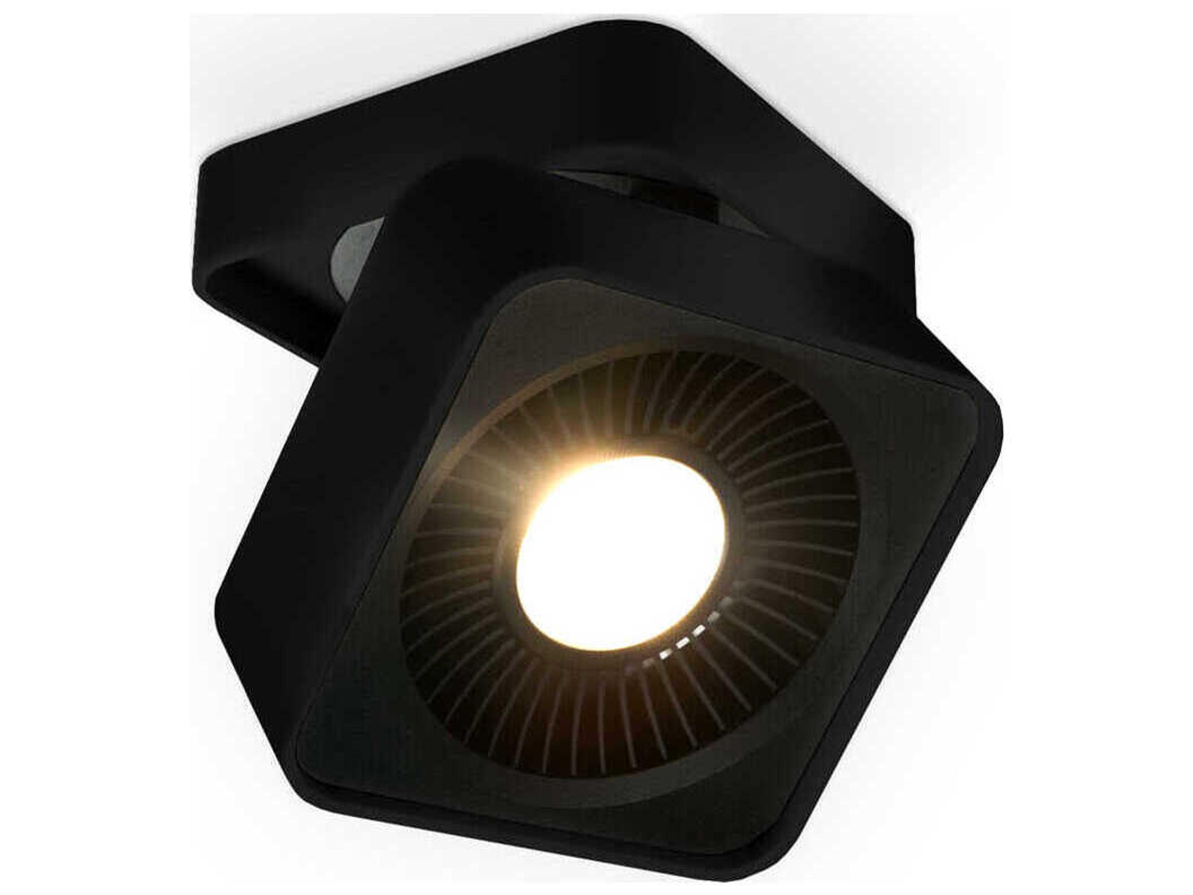 Kuzco Lighting Solo Black Flush Mount