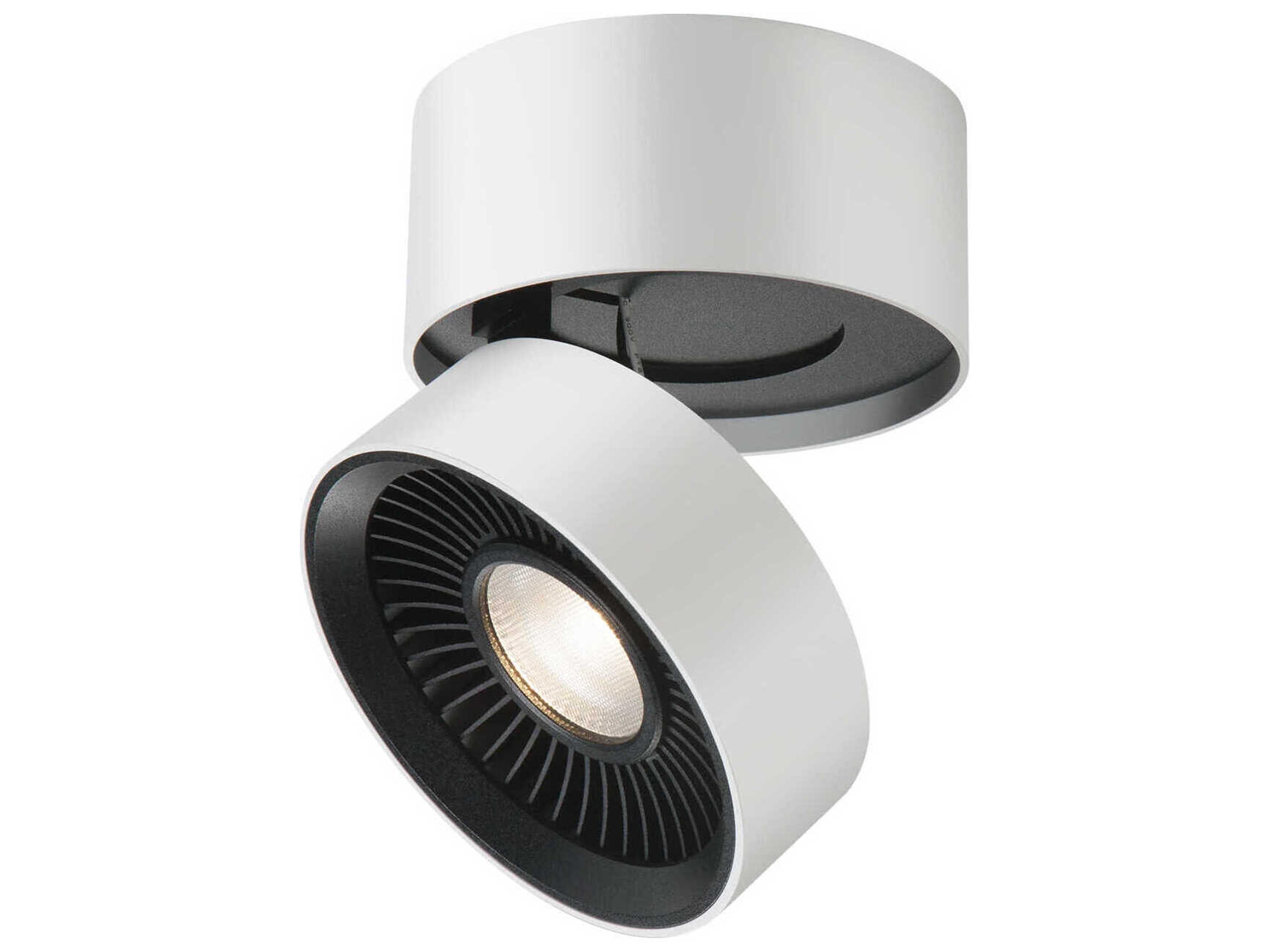 Kuzco Lighting Solo White Round Flush Mount