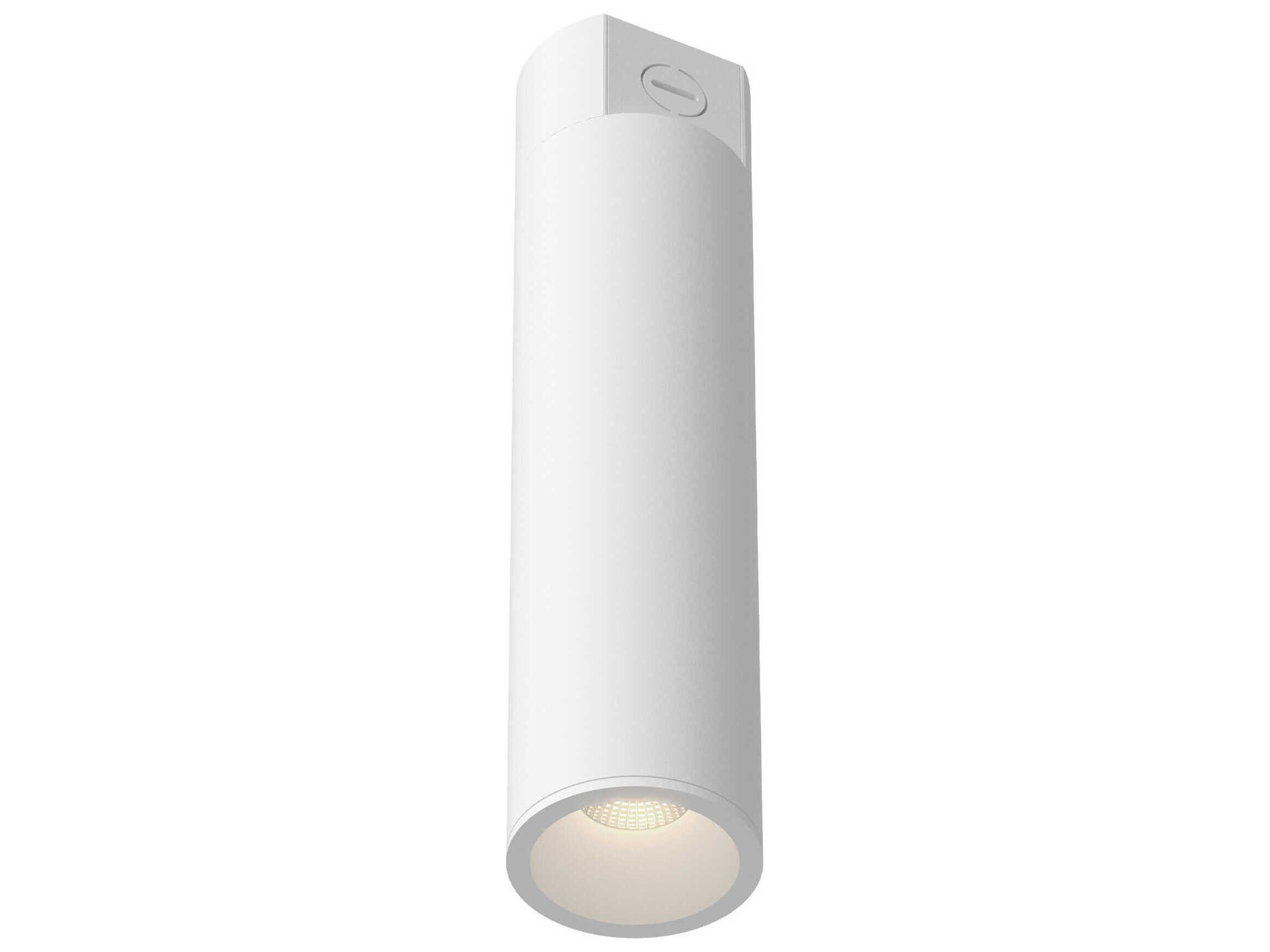 Kuzco Lighting Lorna White Cylinder Flush Mount
