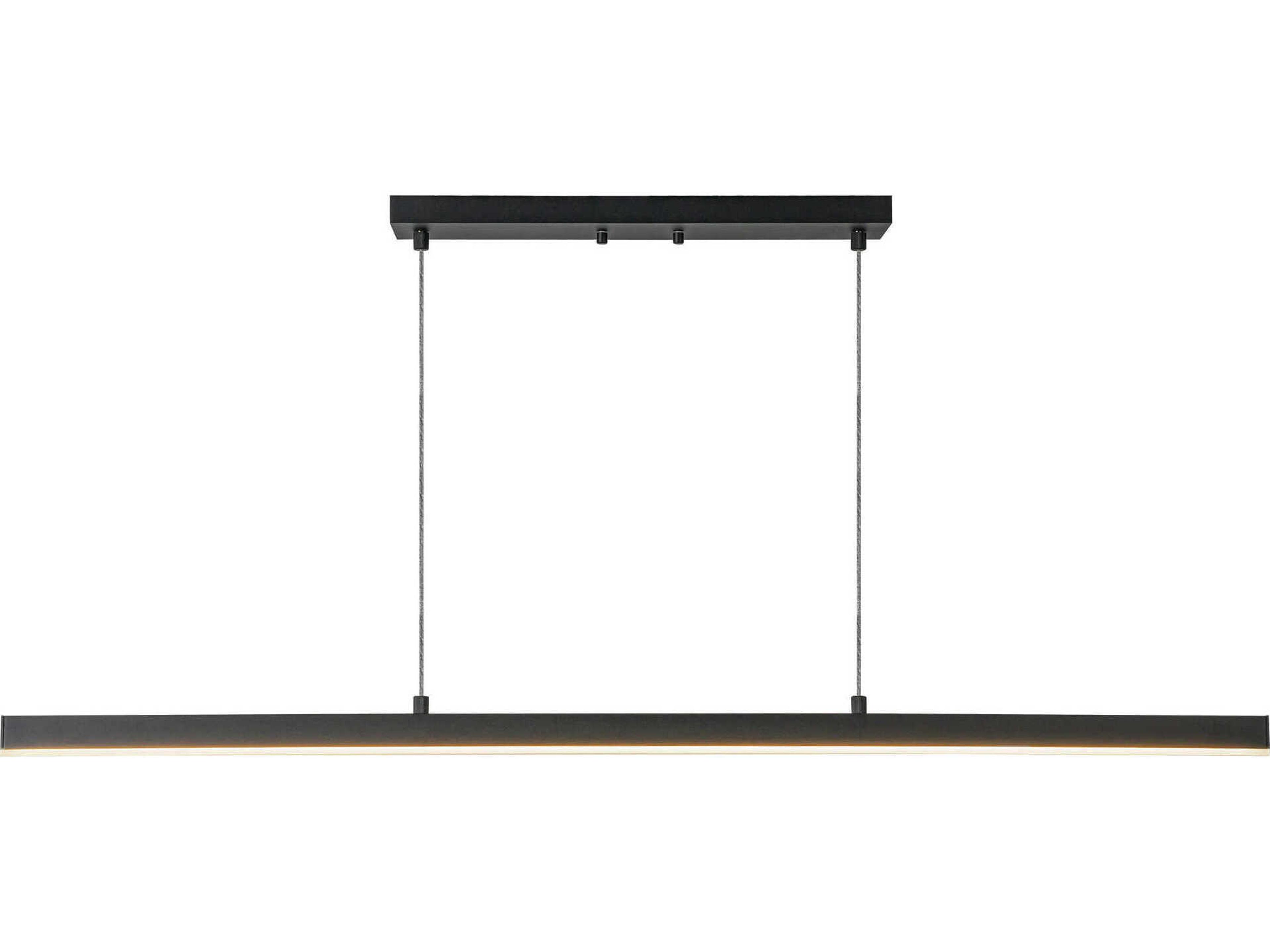 Kuzco Lighting Vega Black Linear Island Pendant