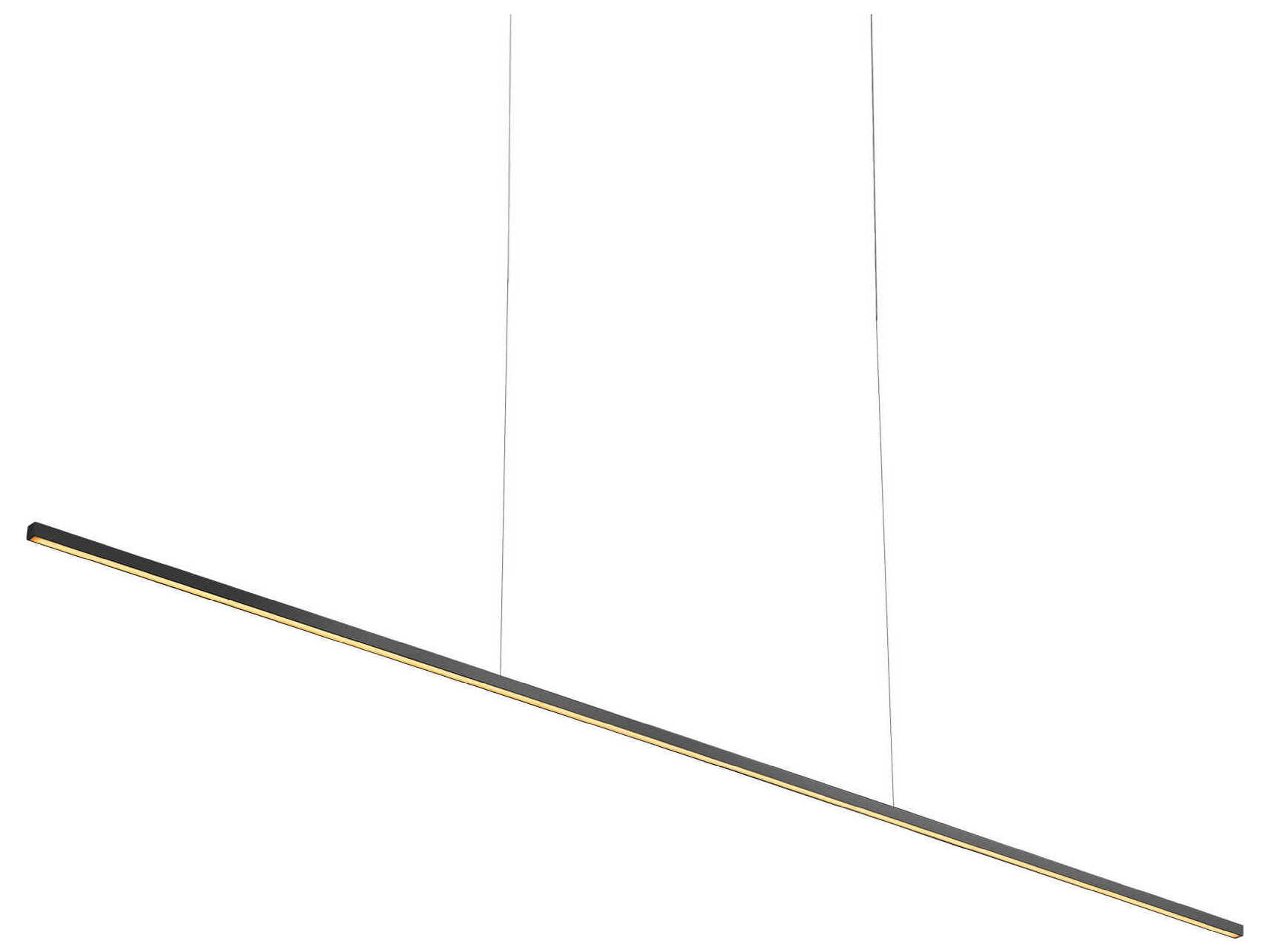 Kuzco Lighting Vega Minor Black Linear Island Pendant