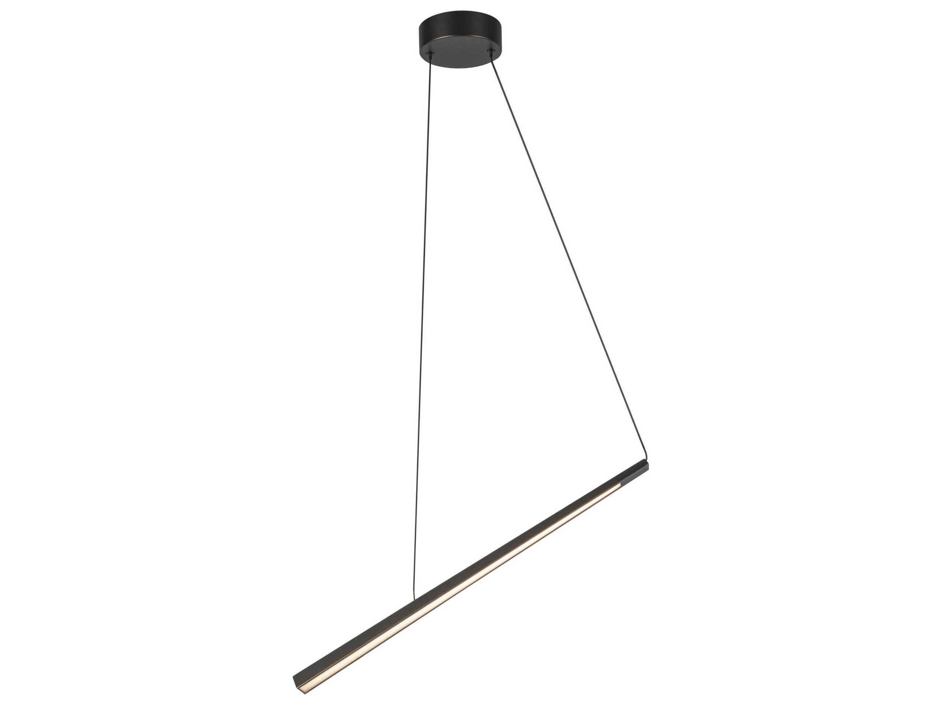Kuzco Lighting Lex Urban Bronze Linear Pendant