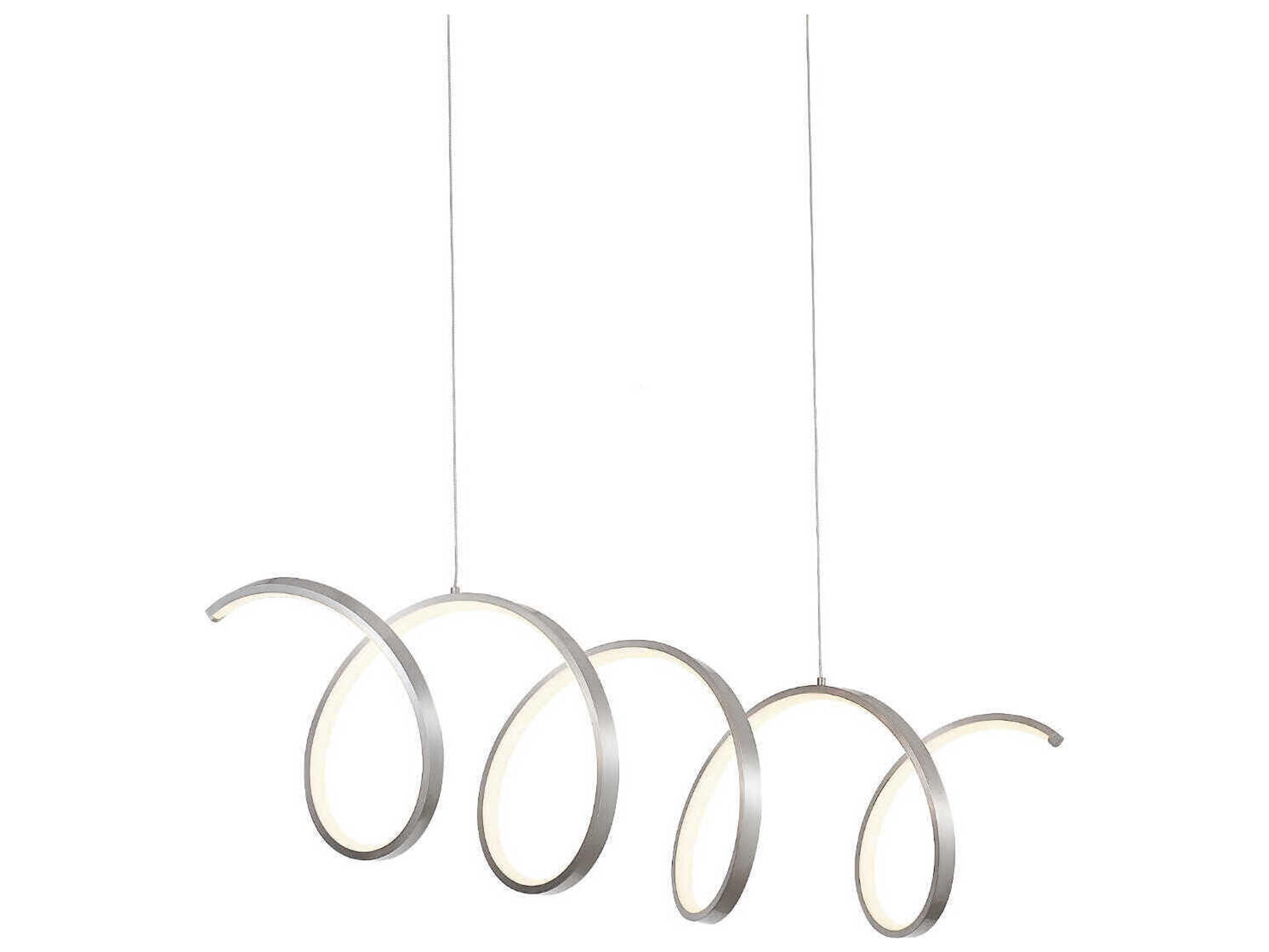 Kuzco Lighting Synergy Antique Silver Island Pendant