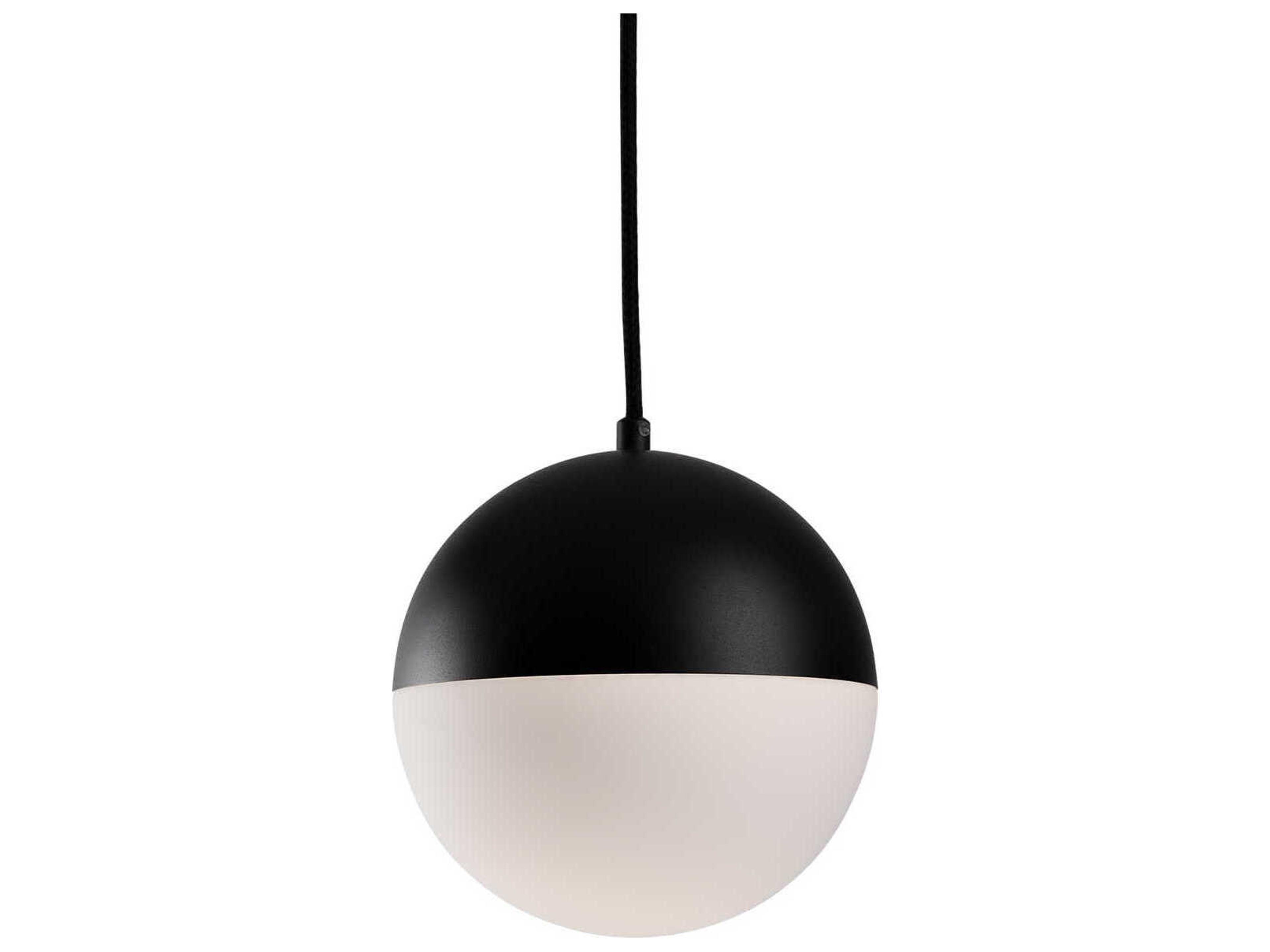 Kuzco Lighting Monae Black Globe Mini Pendant