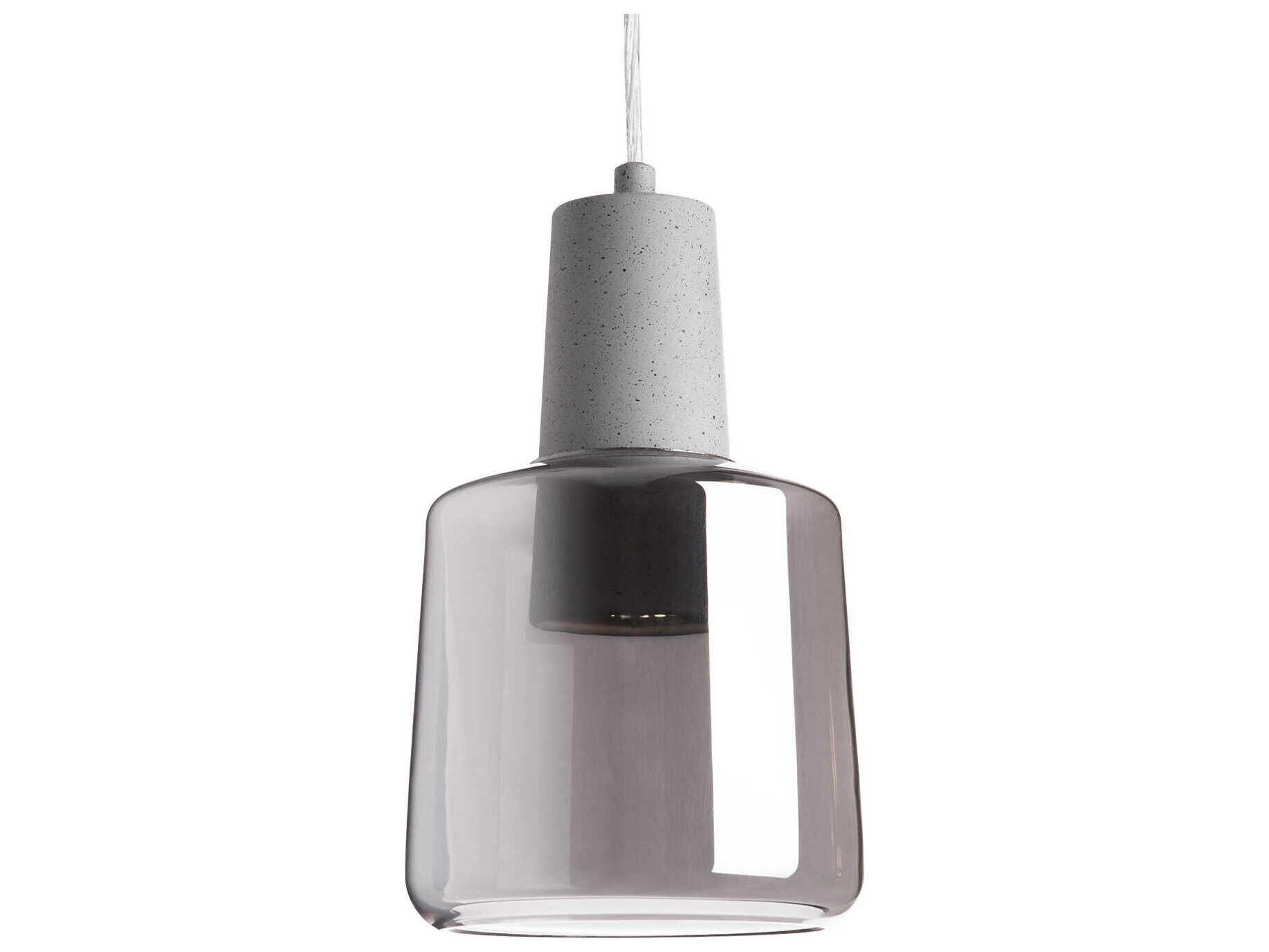Kuzco Lighting Samson Smoked Gray Mini Pendant