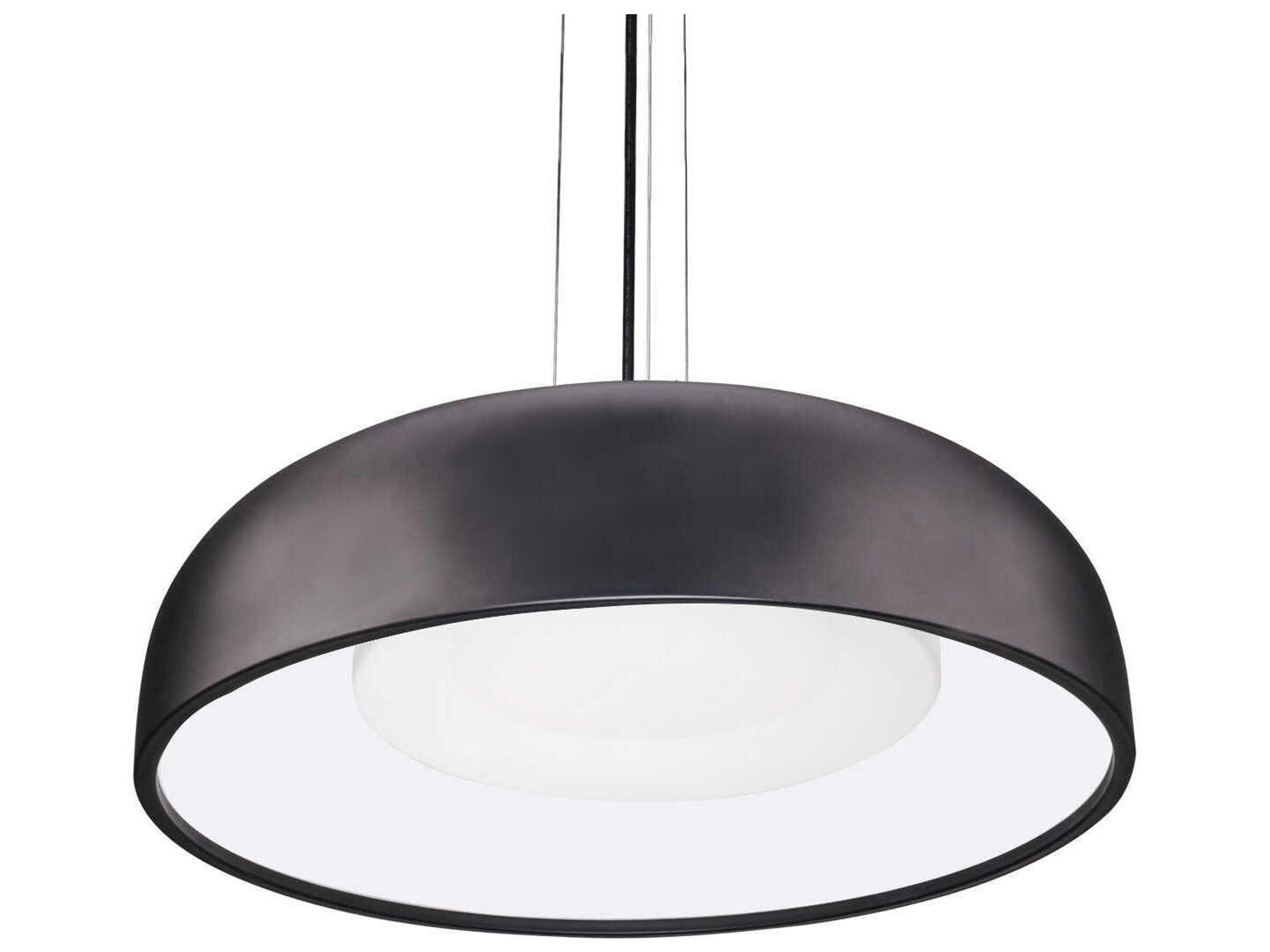 Kuzco Lighting Beacon Black Dome Pendant