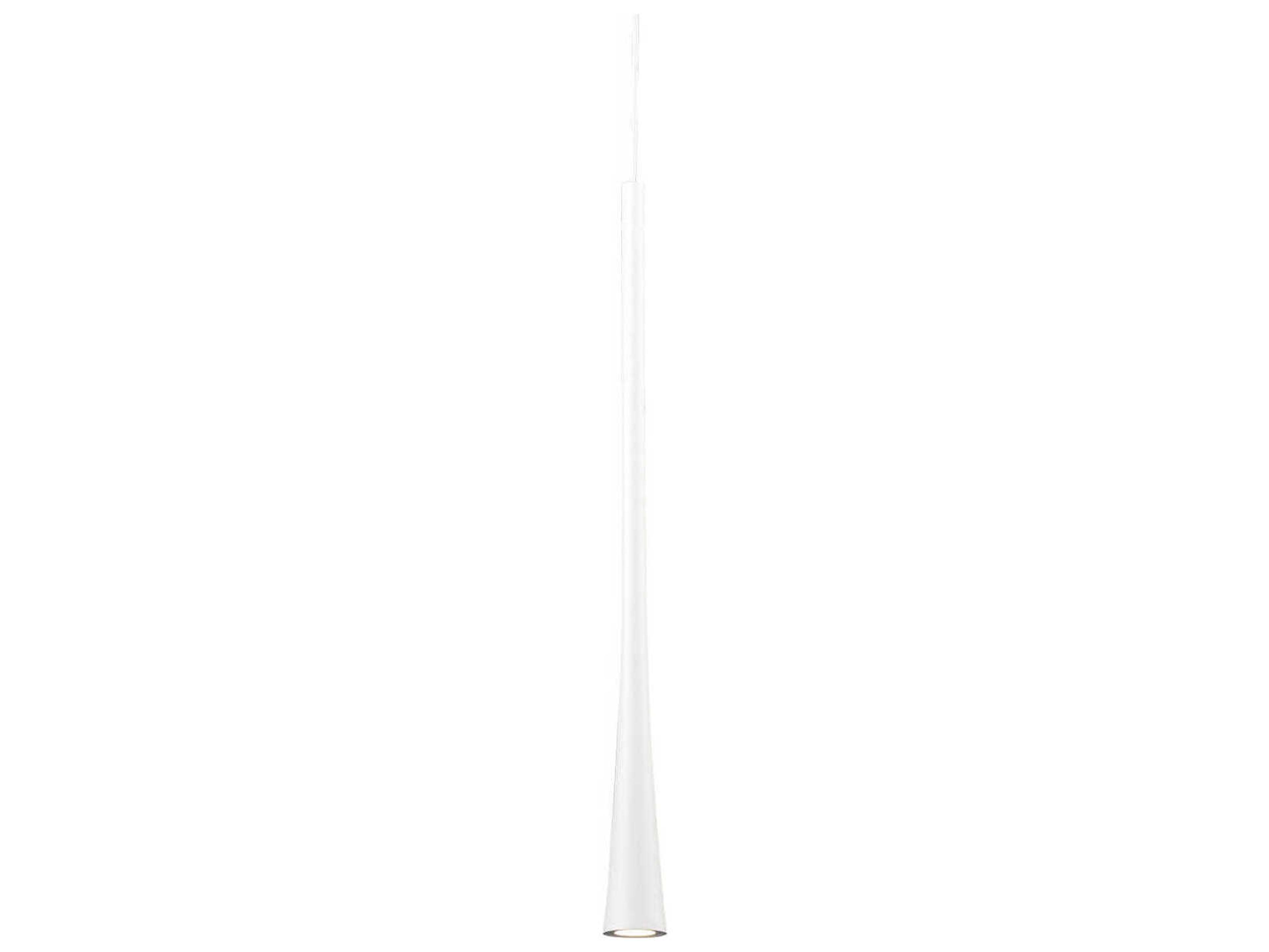 Kuzco Lighting Taper White Mini Pendant