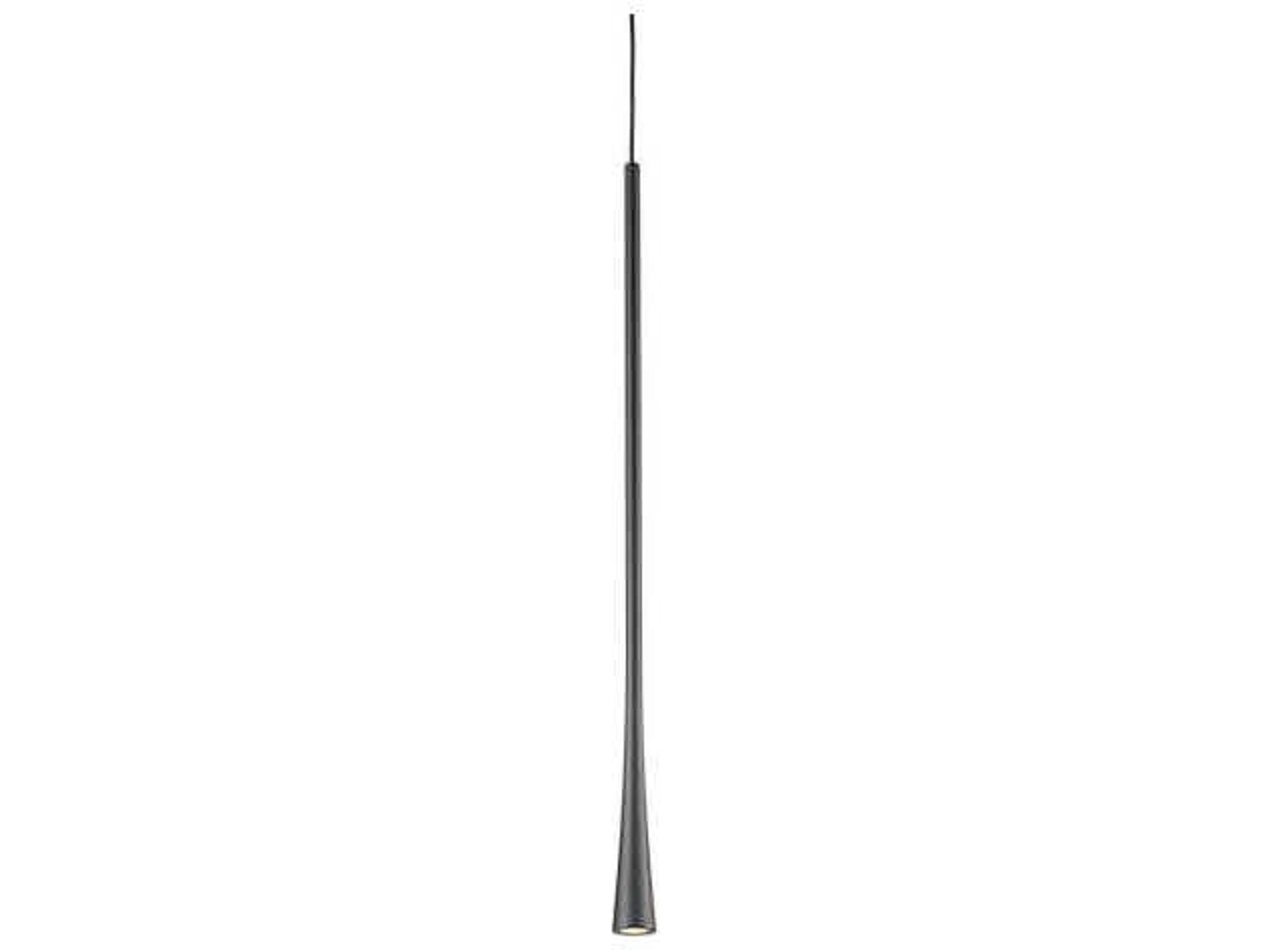 Kuzco Lighting Taper Black Mini Pendant