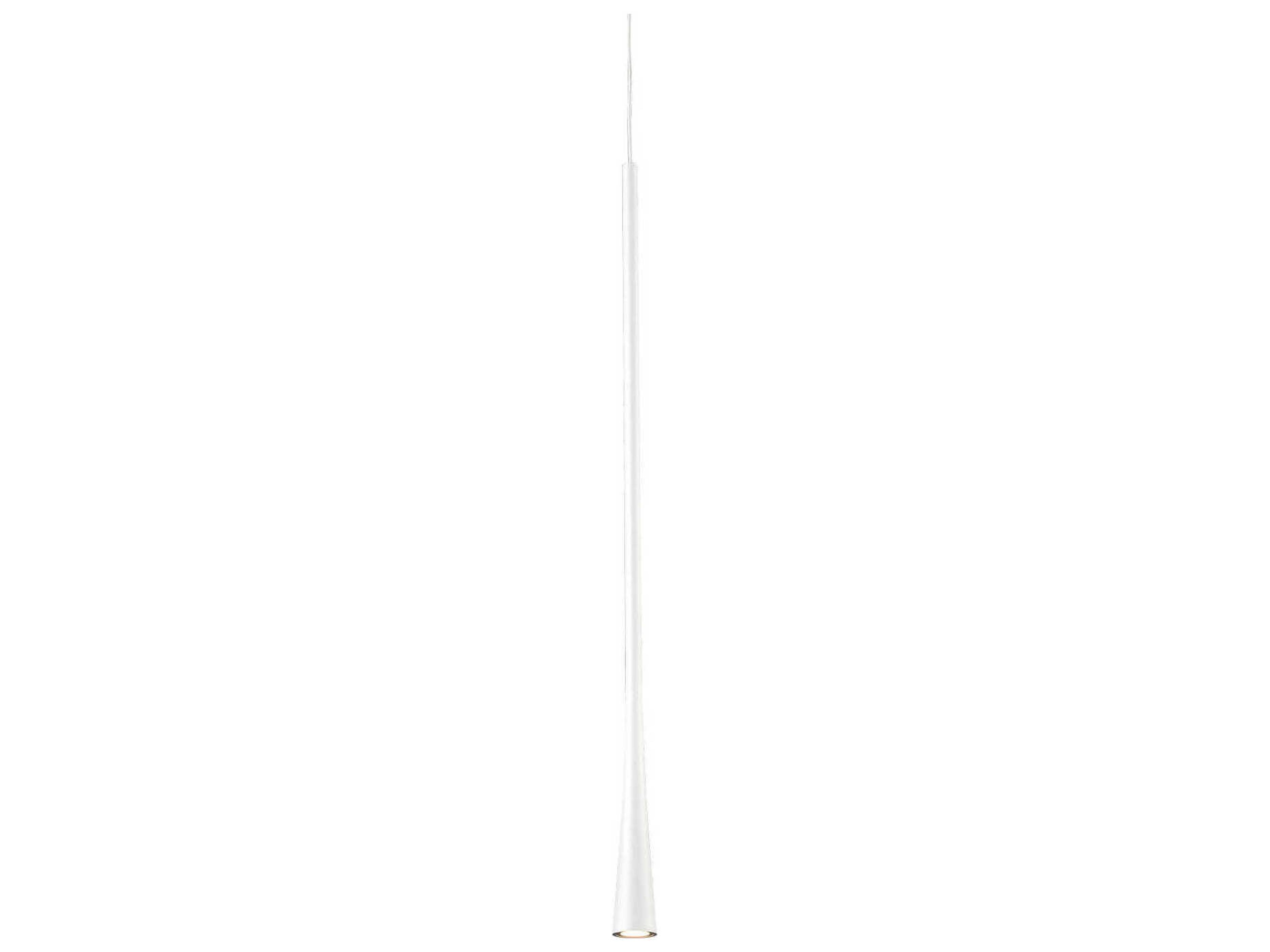 Kuzco Lighting Taper White Mini Pendant
