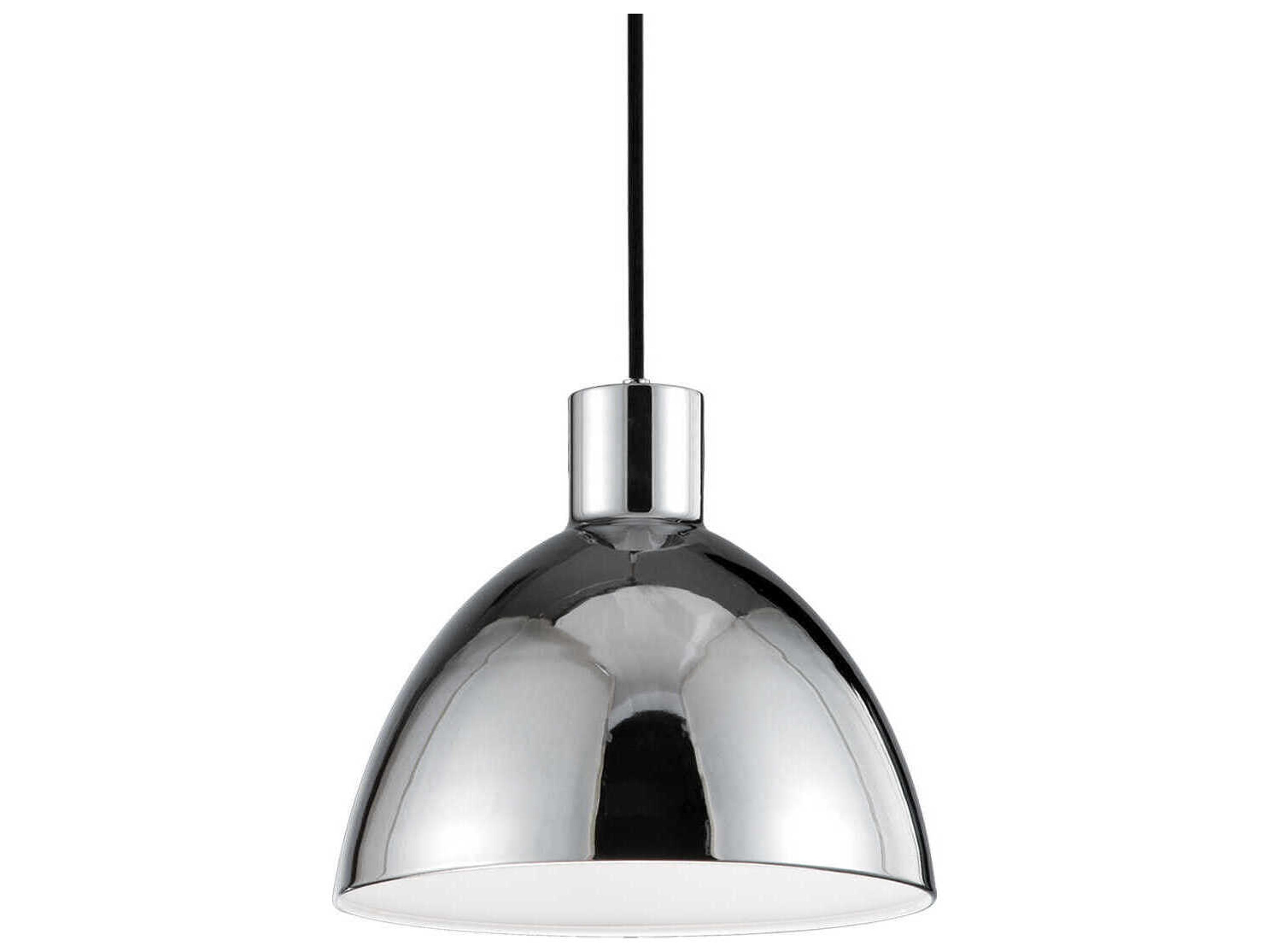 Kuzco Lighting Chroma Chrome Dome Pendant
