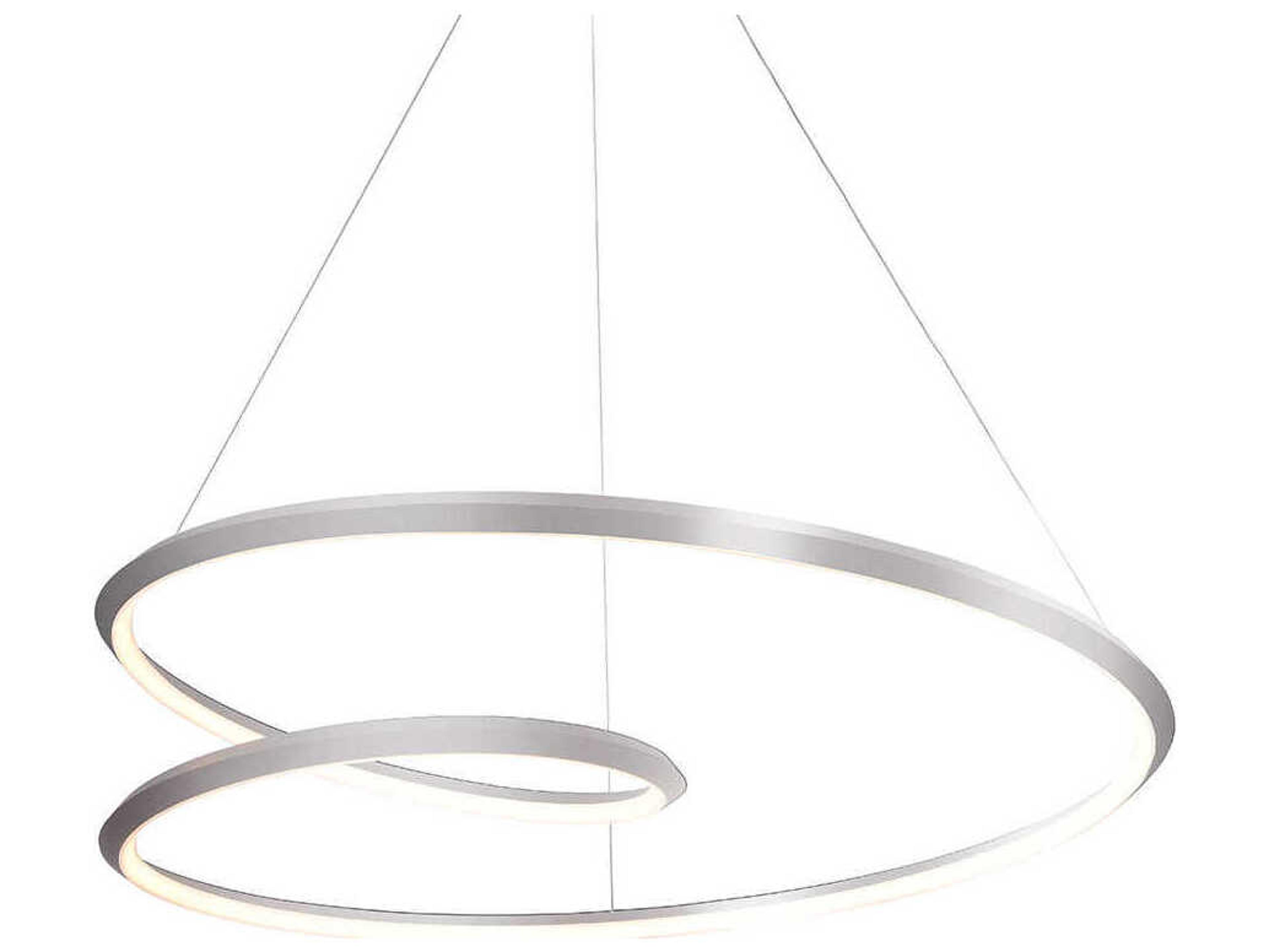 Kuzco Lighting Ampersand Brushed Nickel Pendant