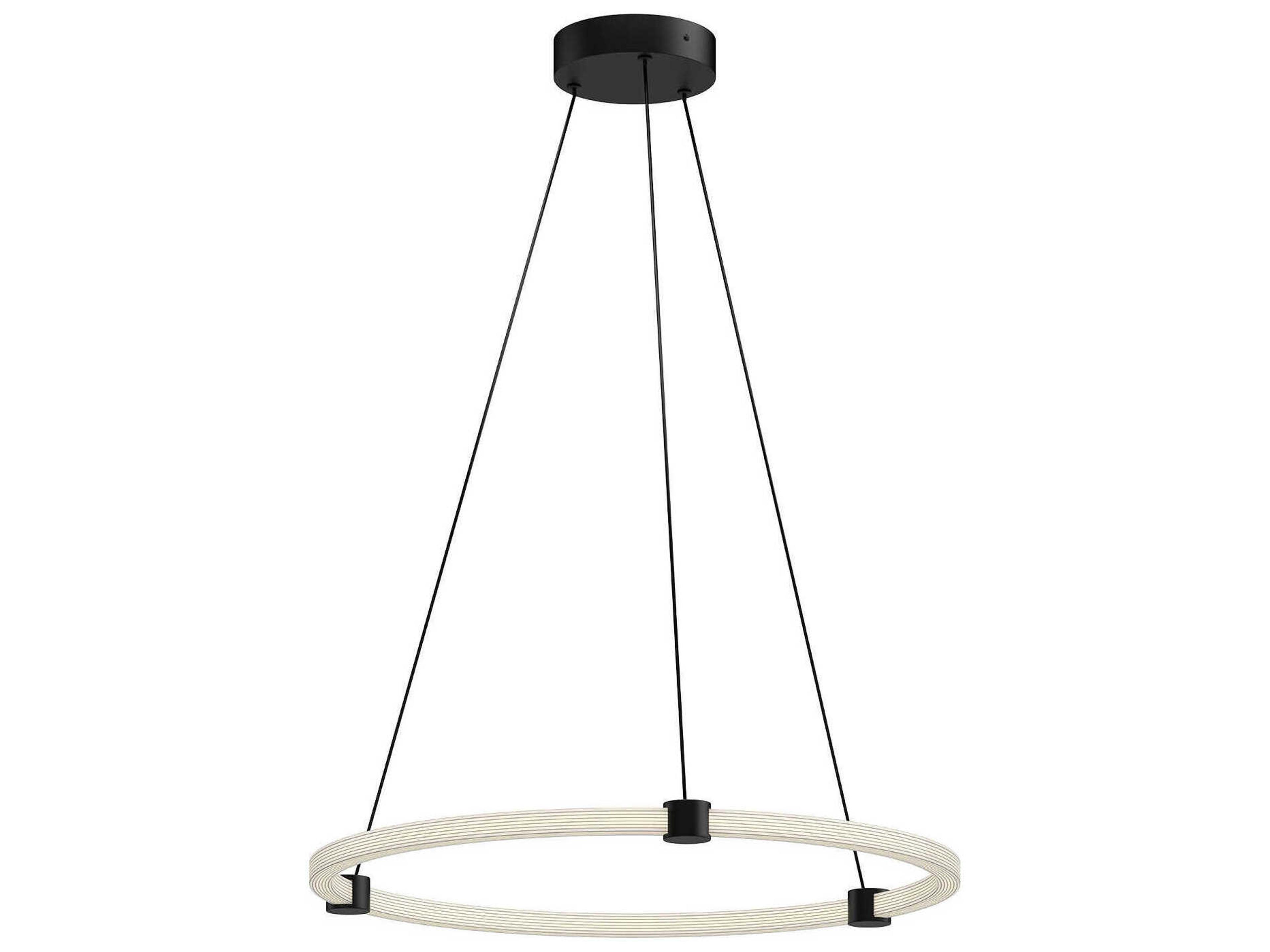 Kuzco Lighting Bruni Black Round Pendant