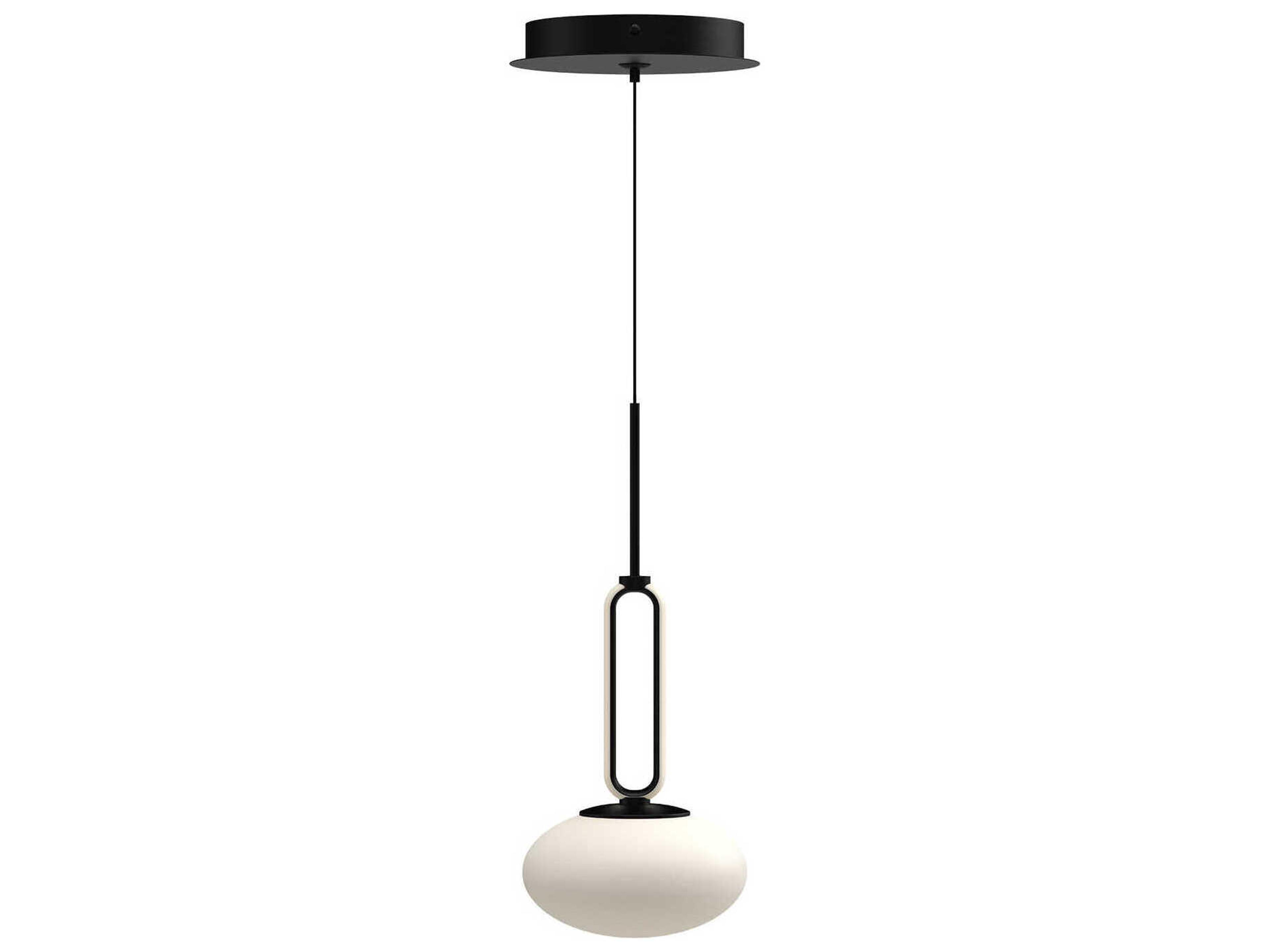 Kuzco Lighting Tavira Black Globe Mini Pendant