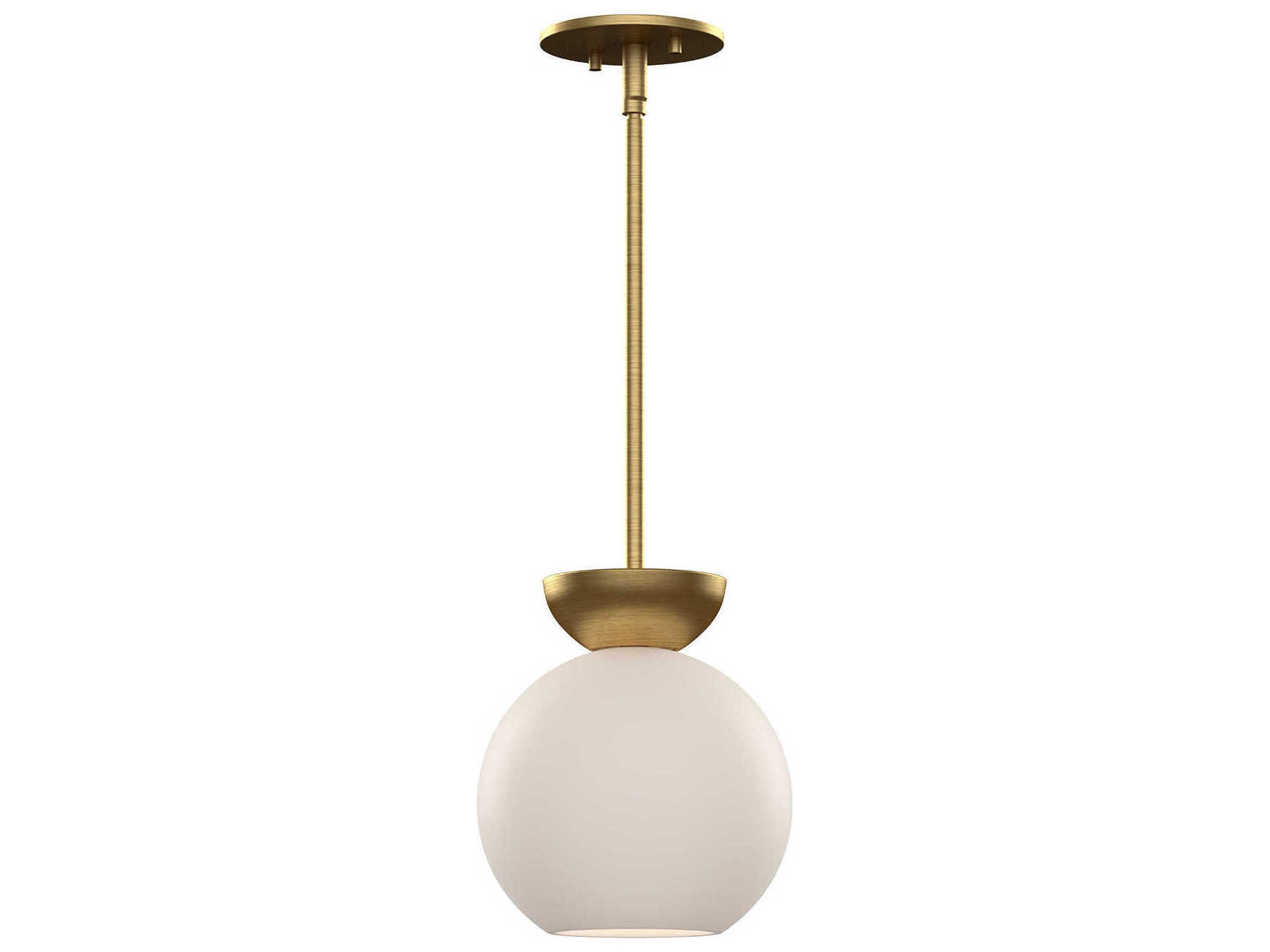 Kuzco Lighting Arcadia 1-Light Brushed Gold Globe Pendant