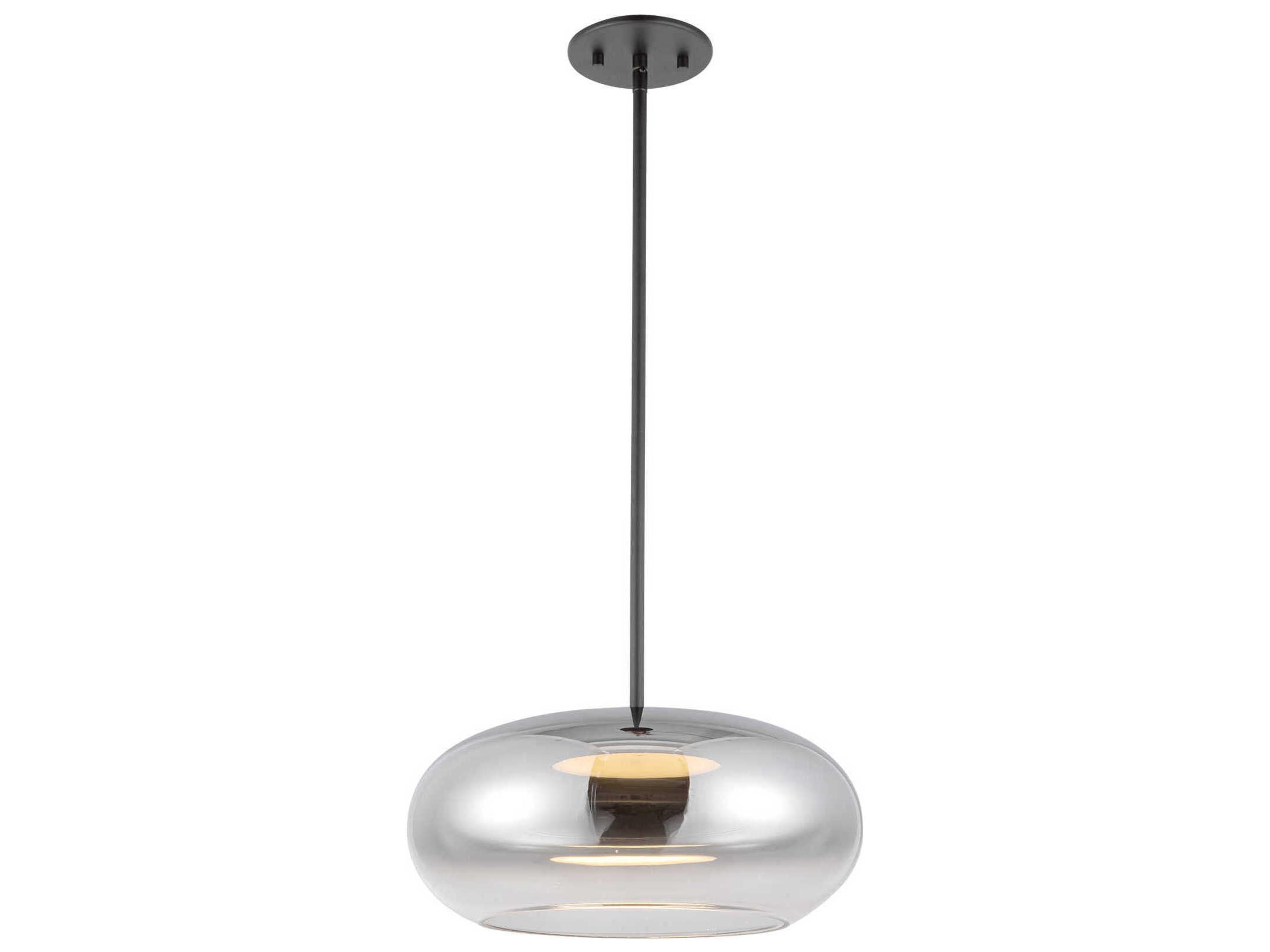 Kuzco Lighting Trinity Black Chrome Pendant