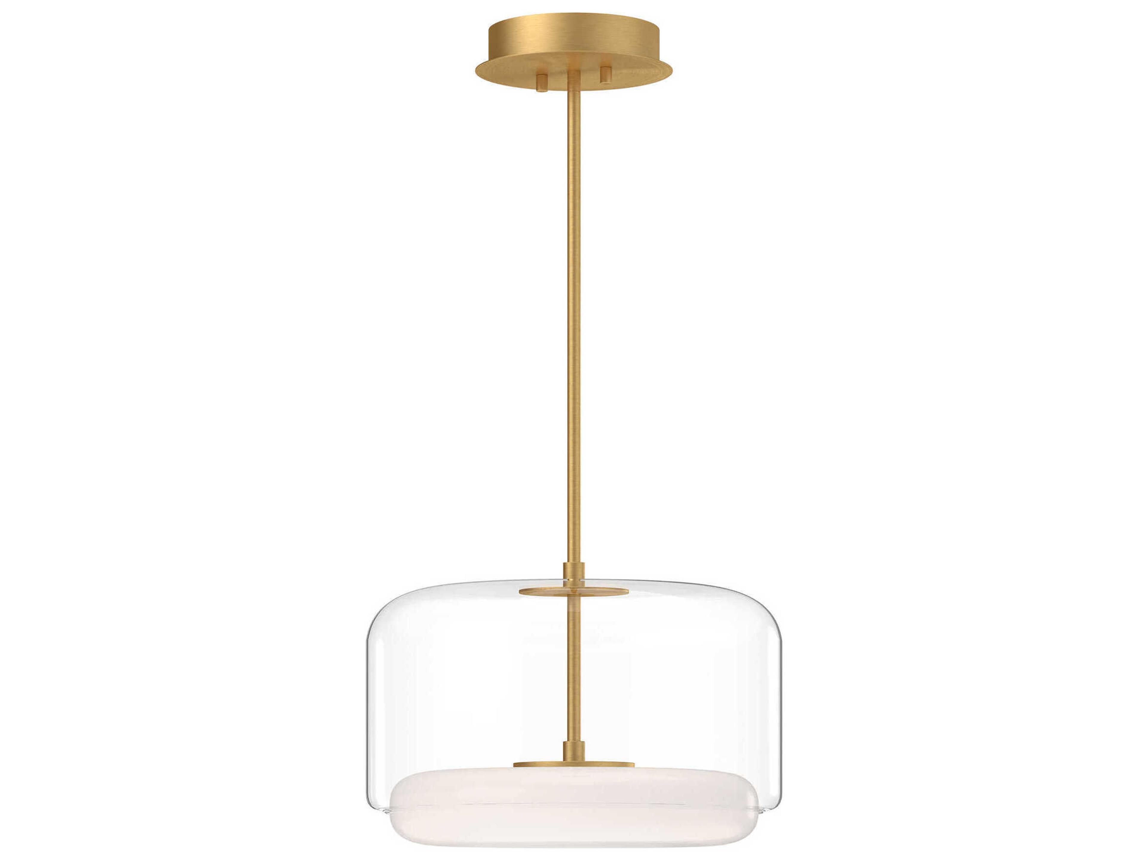 Kuzco Lighting Enkel Brushed Gold Pendant