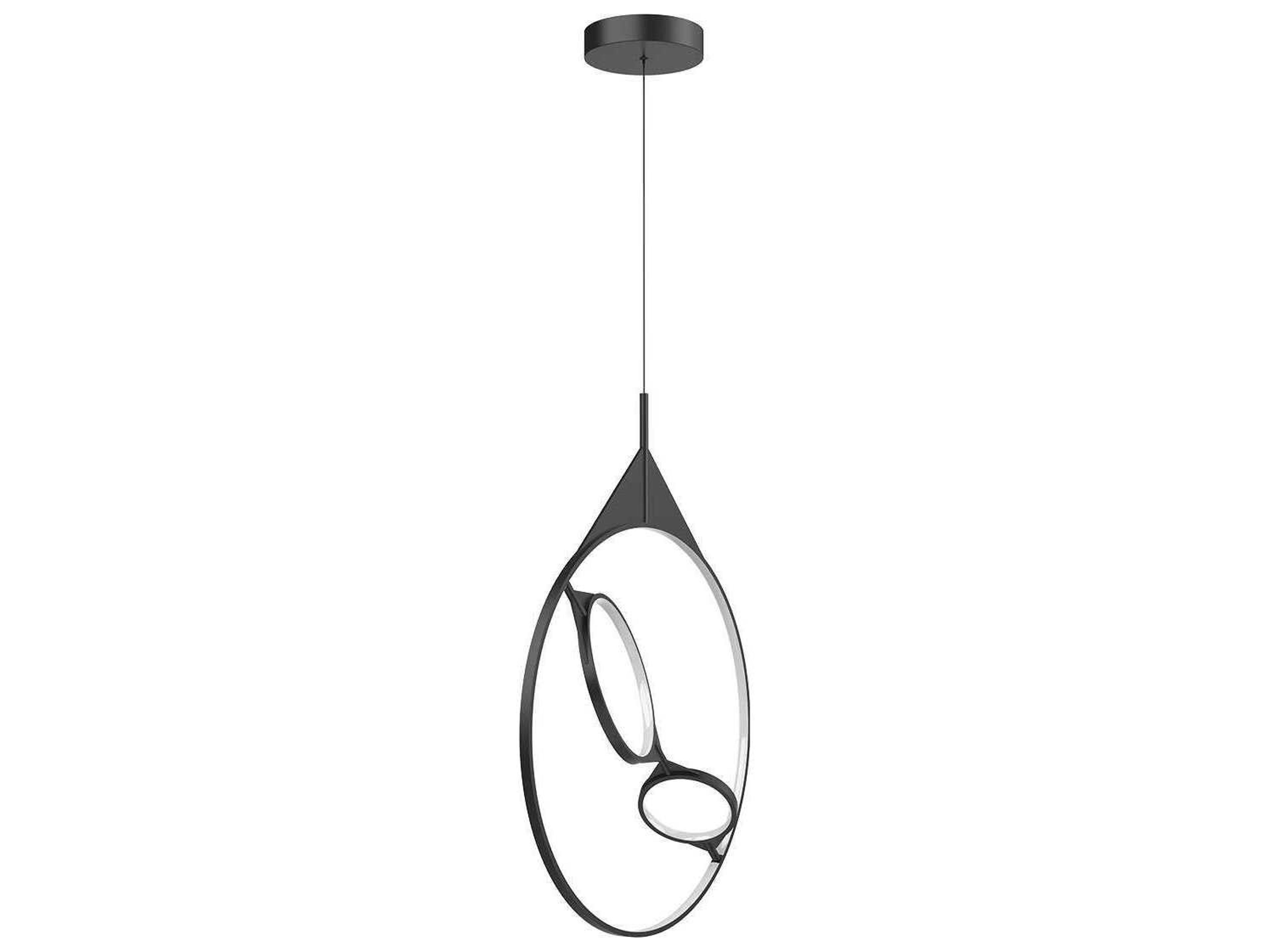 Kuzco Lighting Serif Black Pendant
