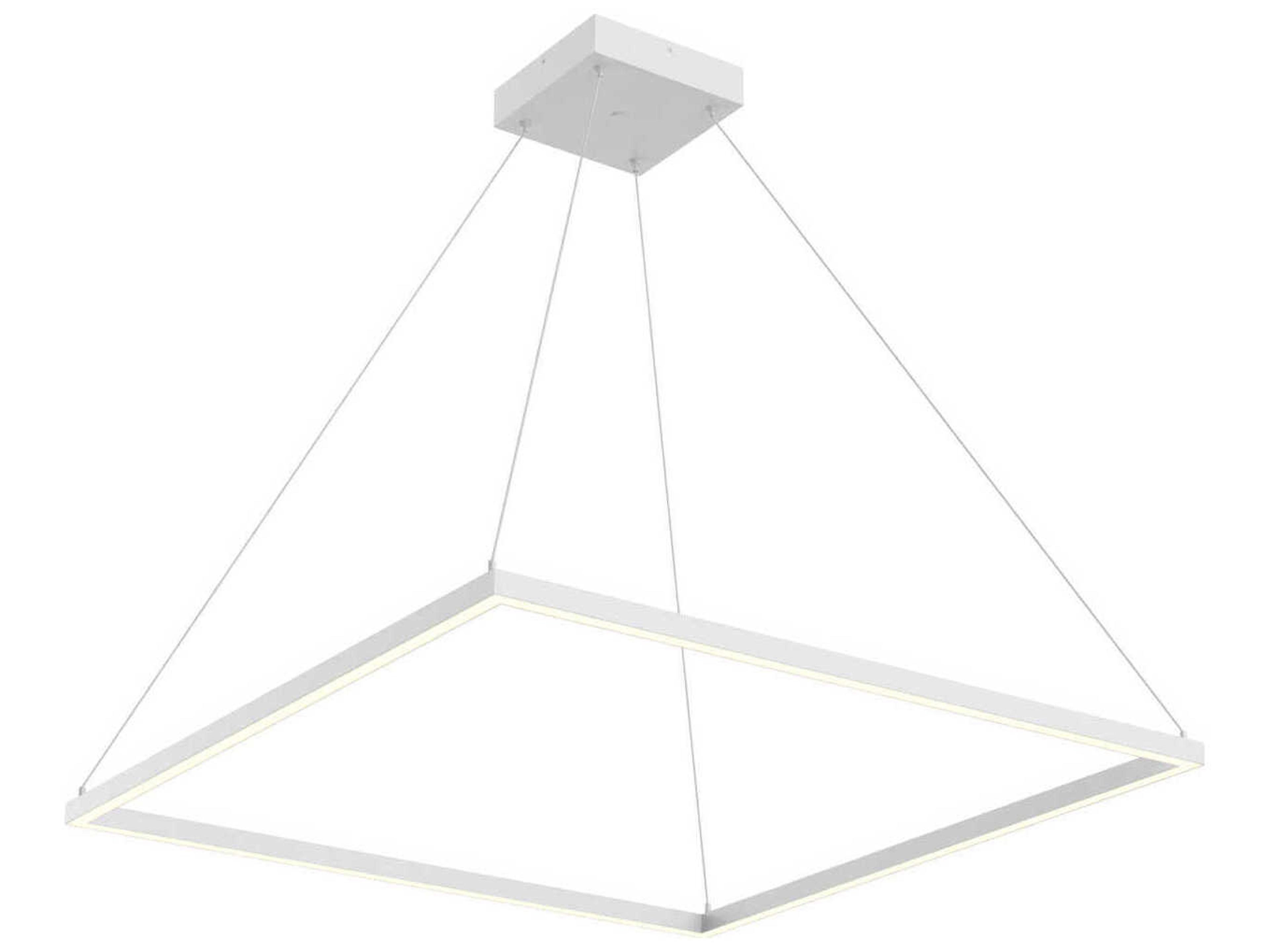 Kuzco Lighting Piazza White Linear Pendant
