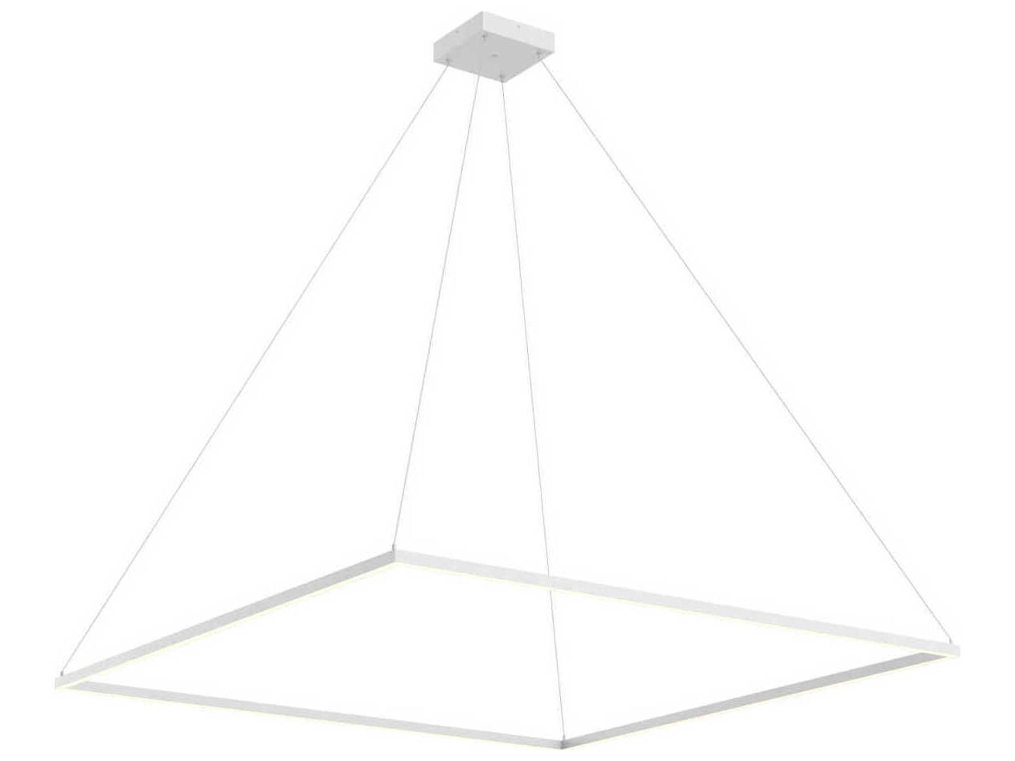 Kuzco Lighting Piazza White Linear Pendant