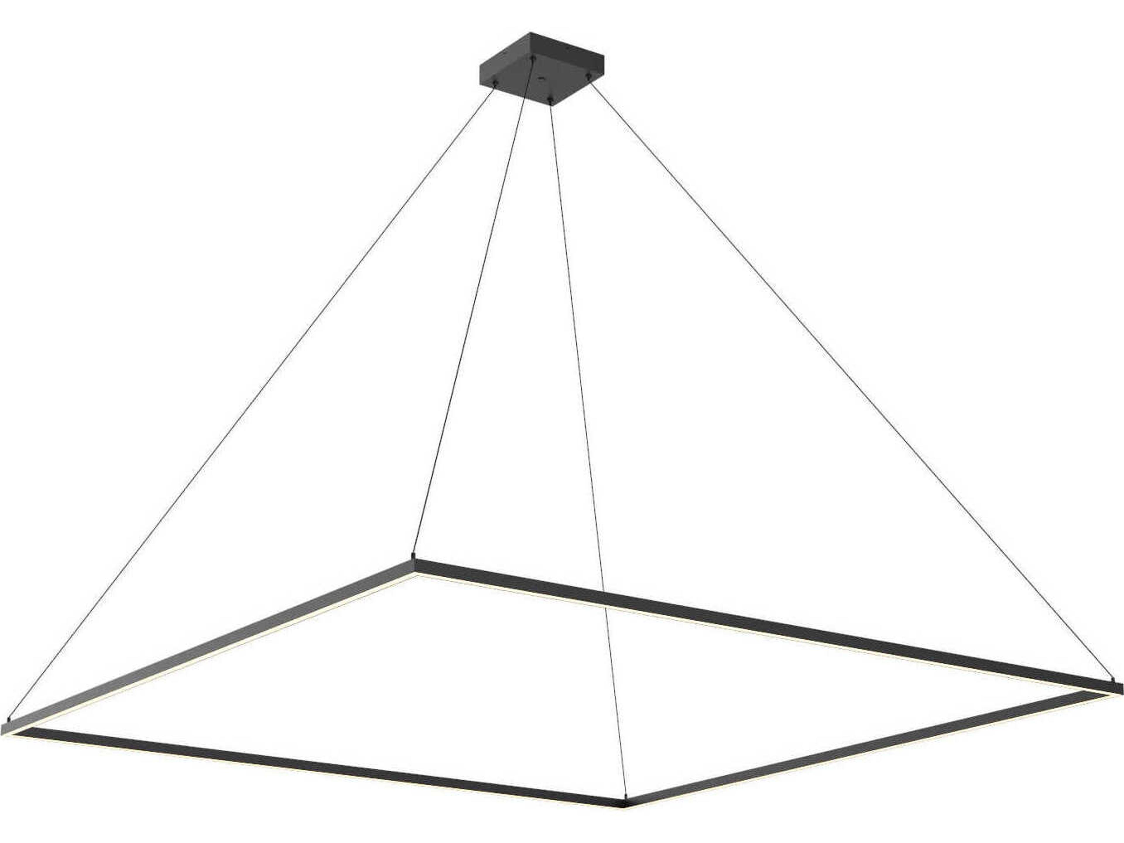 Kuzco Lighting Piazza Black Linear Pendant