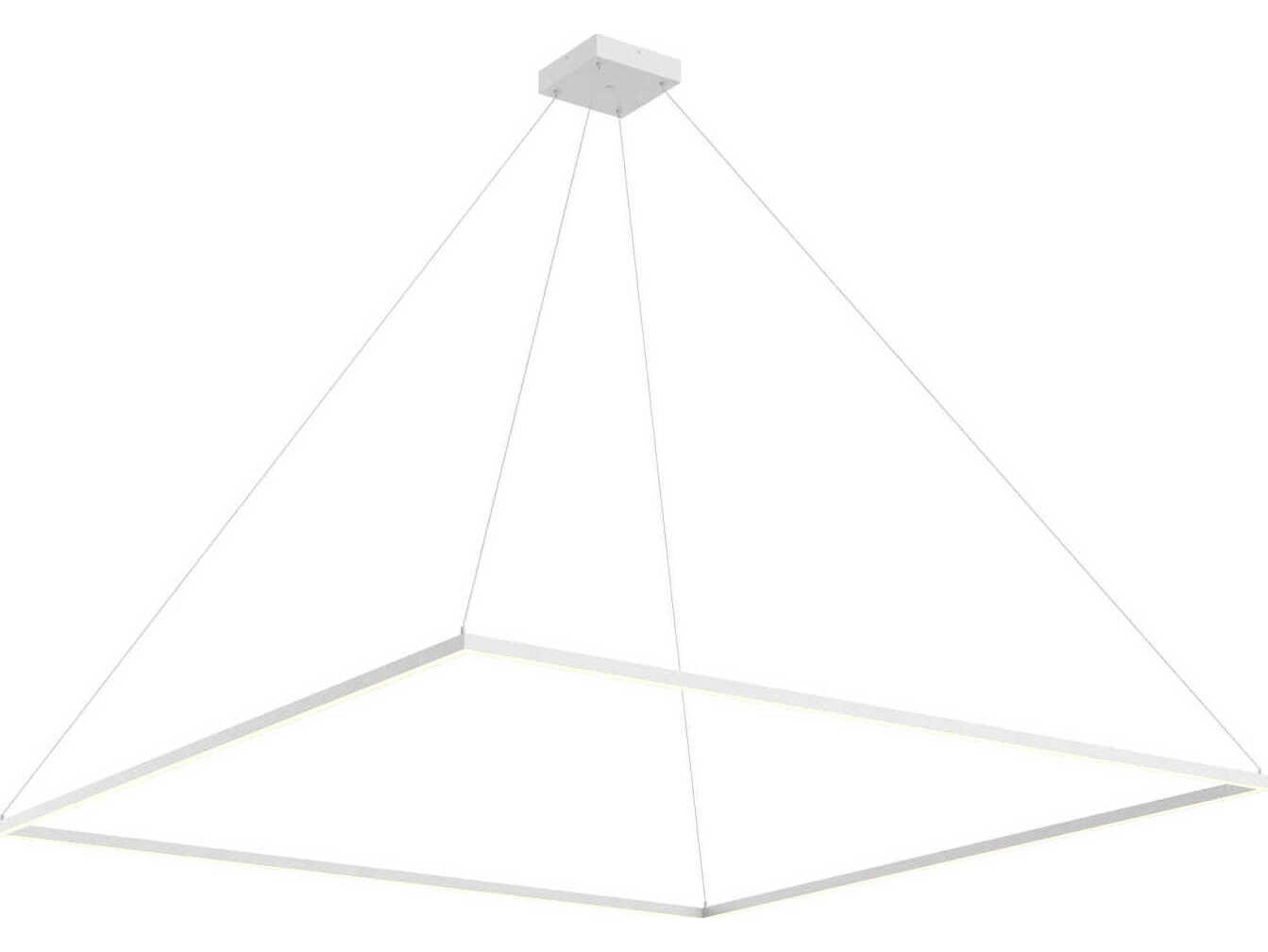 Kuzco Lighting Piazza White Linear Pendant