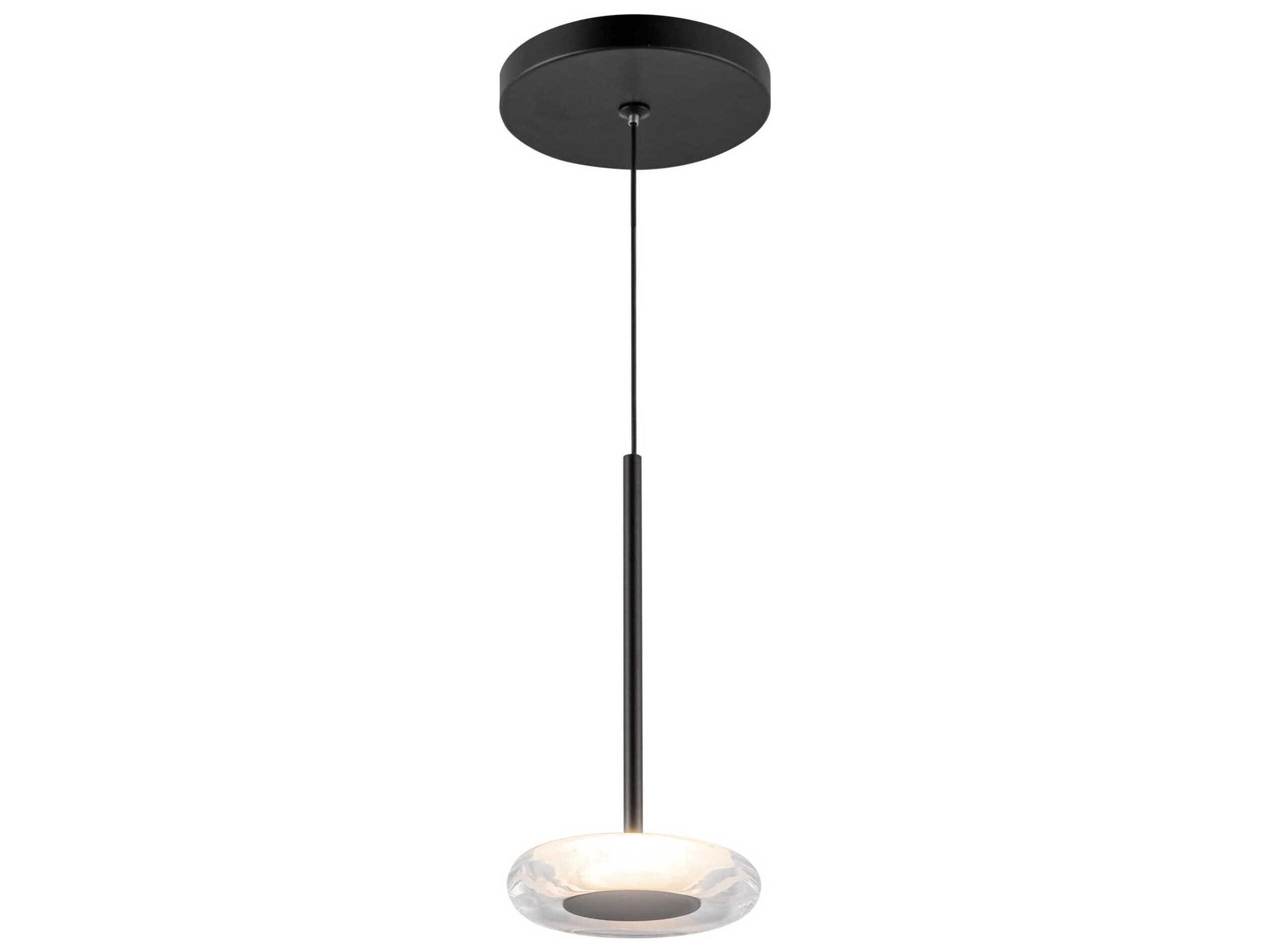 Kuzco Lighting Stephord Black Round Mini Pendant