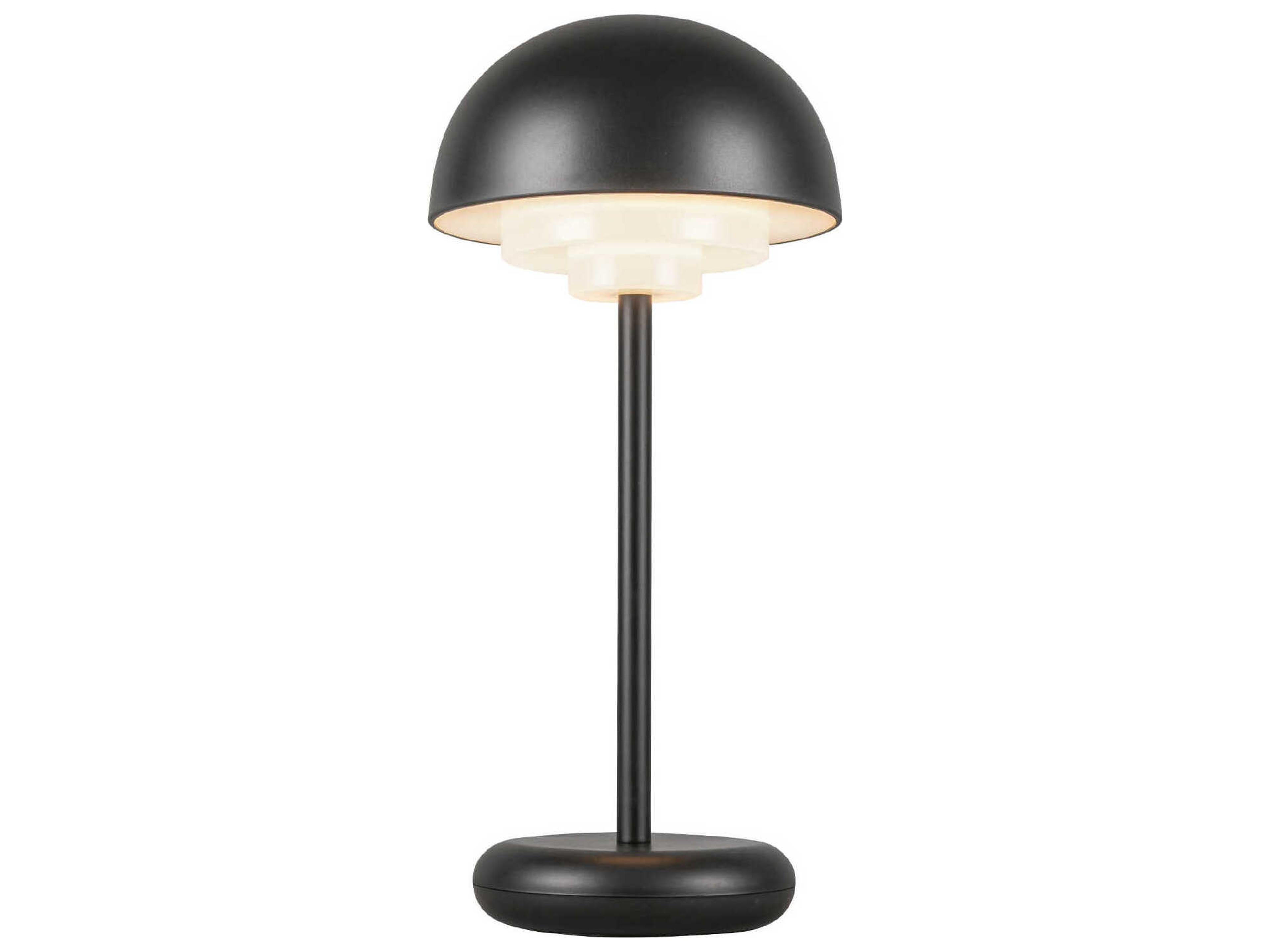 Kuzco Lighting Hinata Black Table Lamp