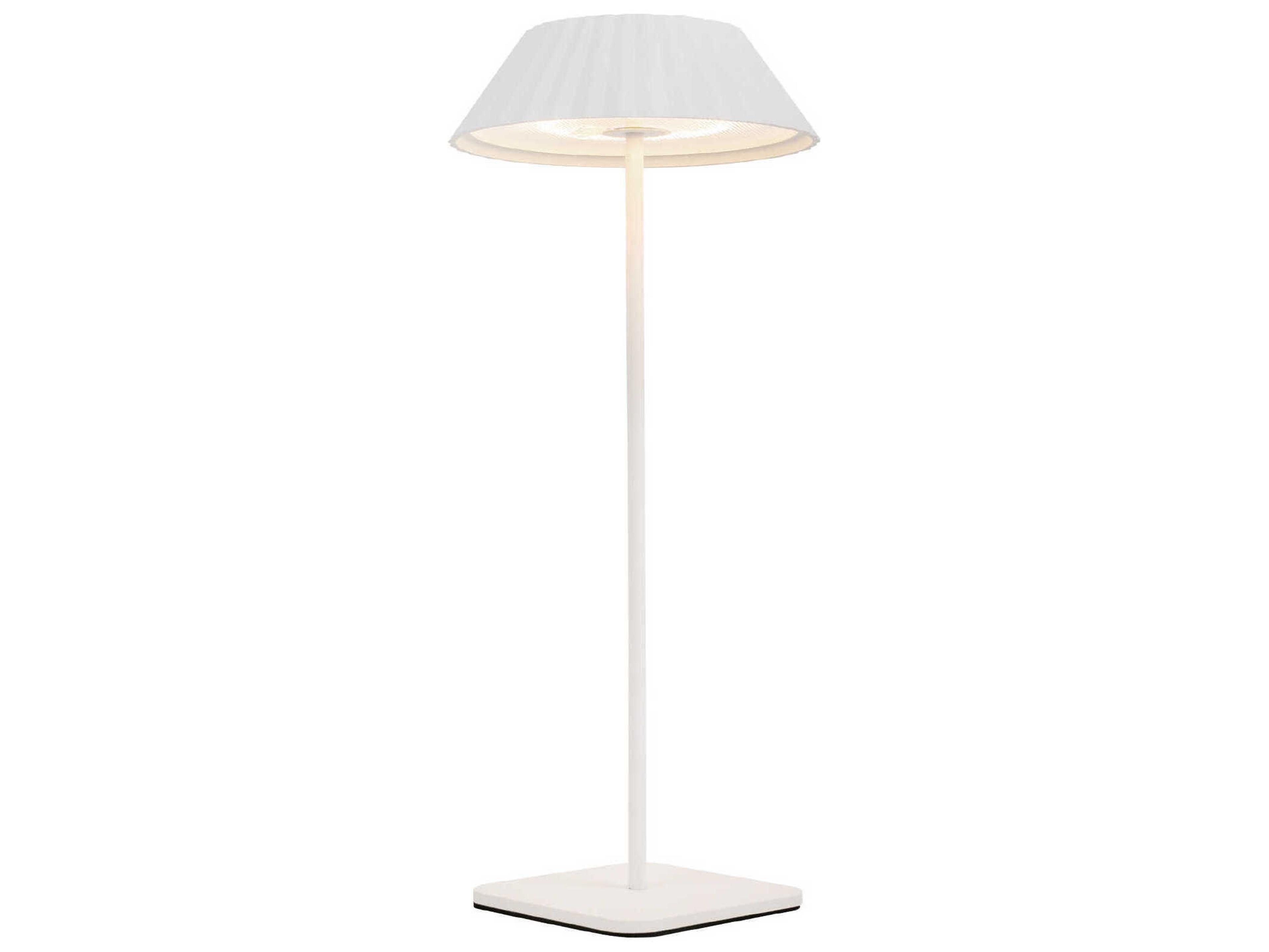 Kuzco Lighting Pela White Table Lamp