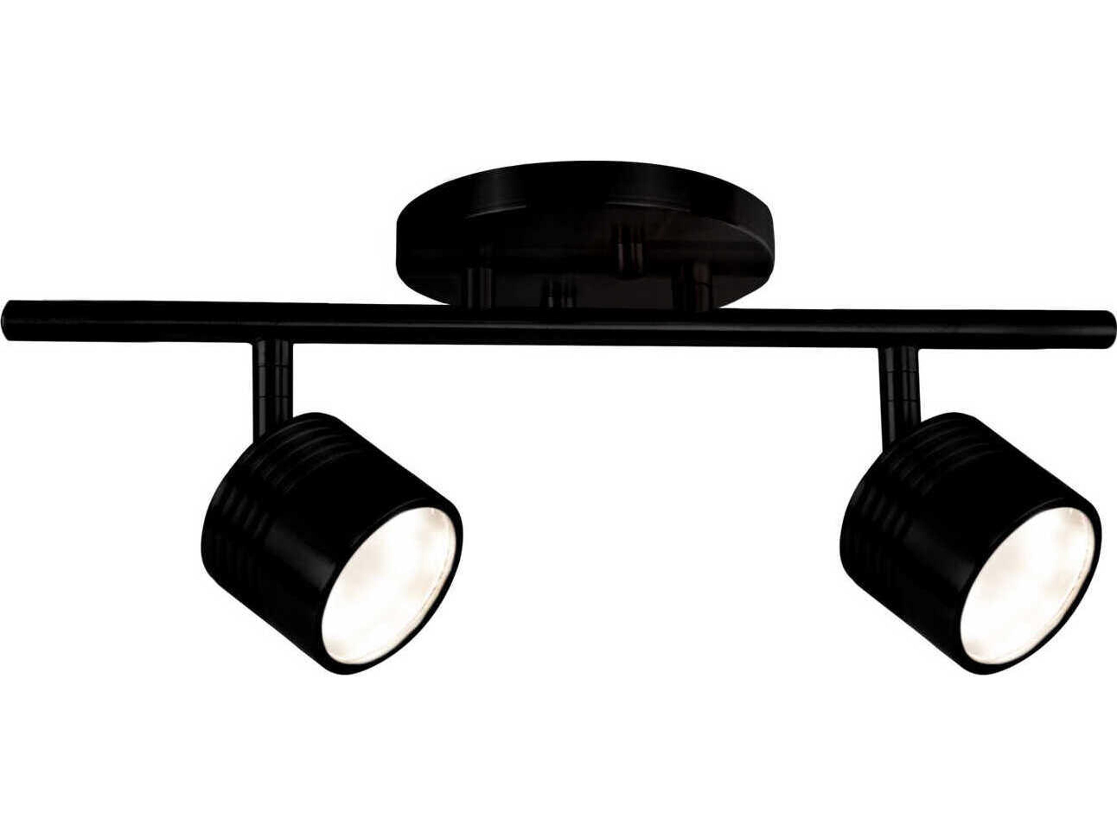 Kuzco Lighting Lyra Black Cylinder Track & Rail Light