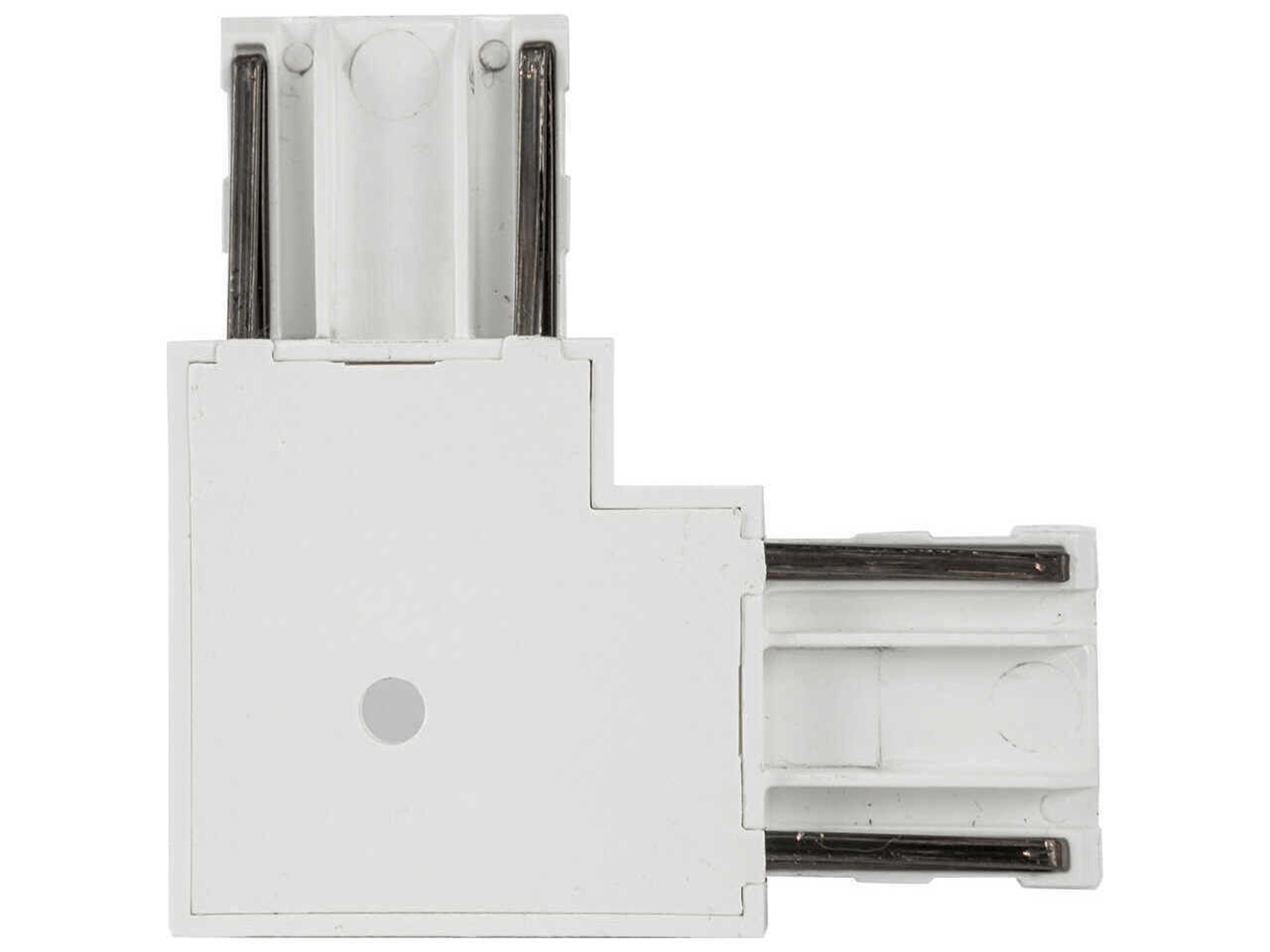 Trilo Track L-Connector White Connector