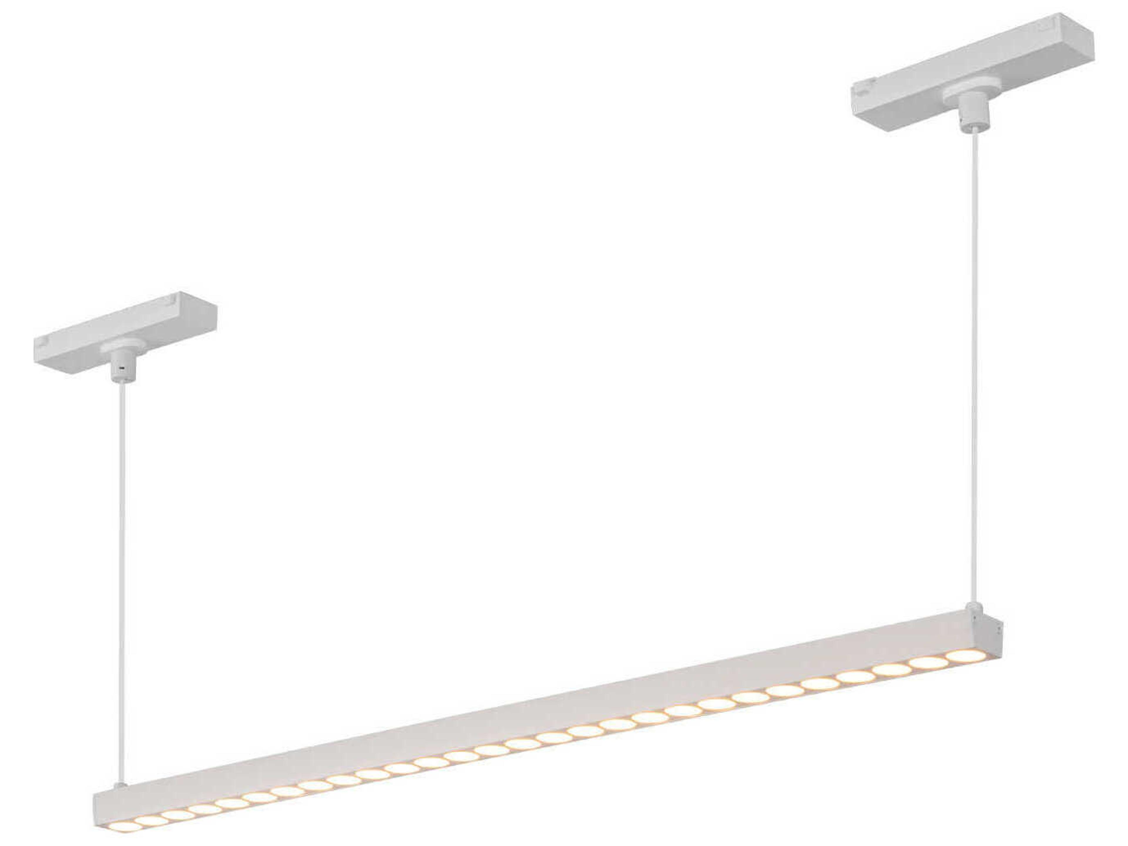 Kuzco Lighting Kyan White Trilo Track Linear Pendant
