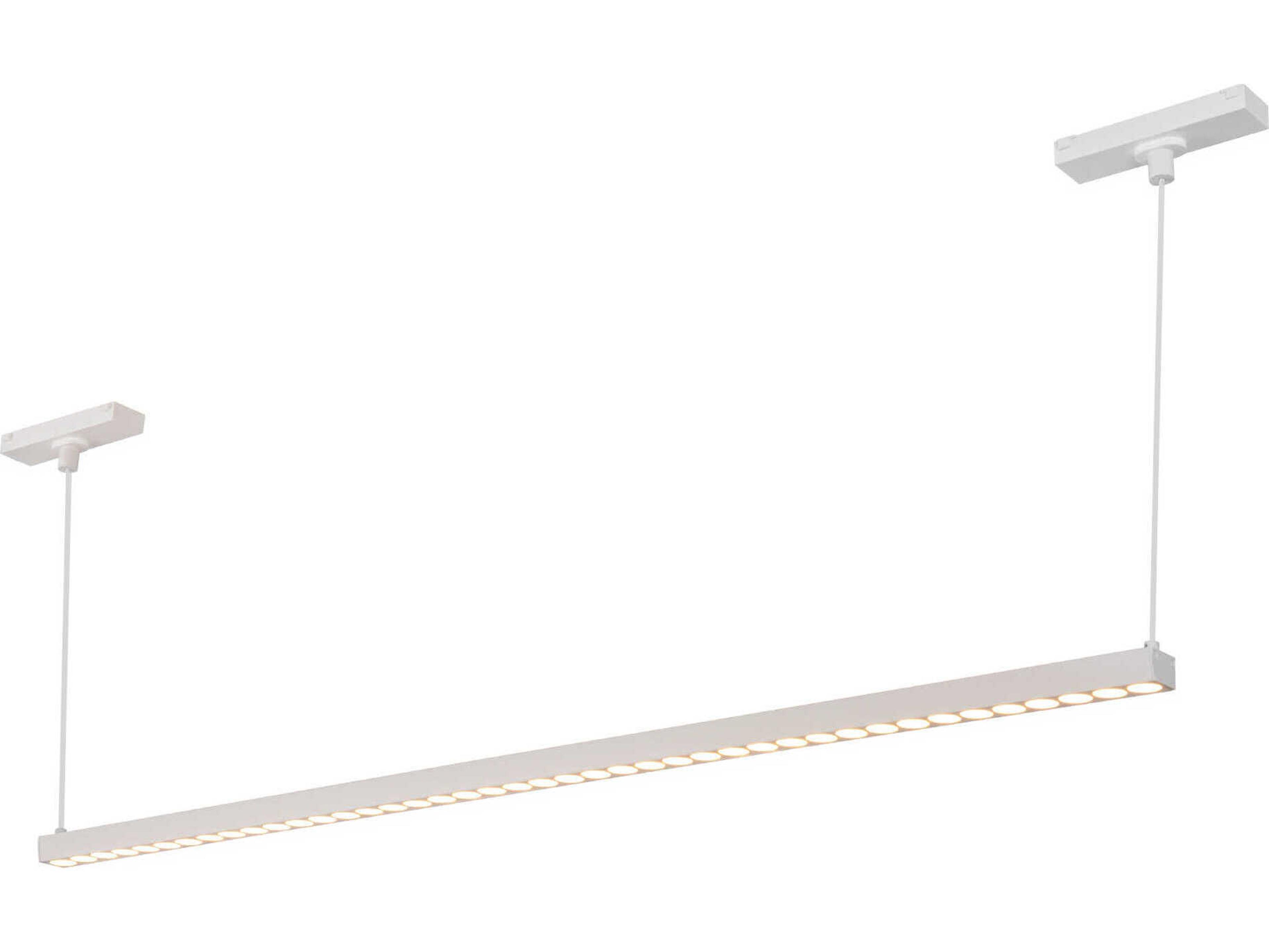 Kuzco Lighting Kyan White Trilo Track Linear Pendant