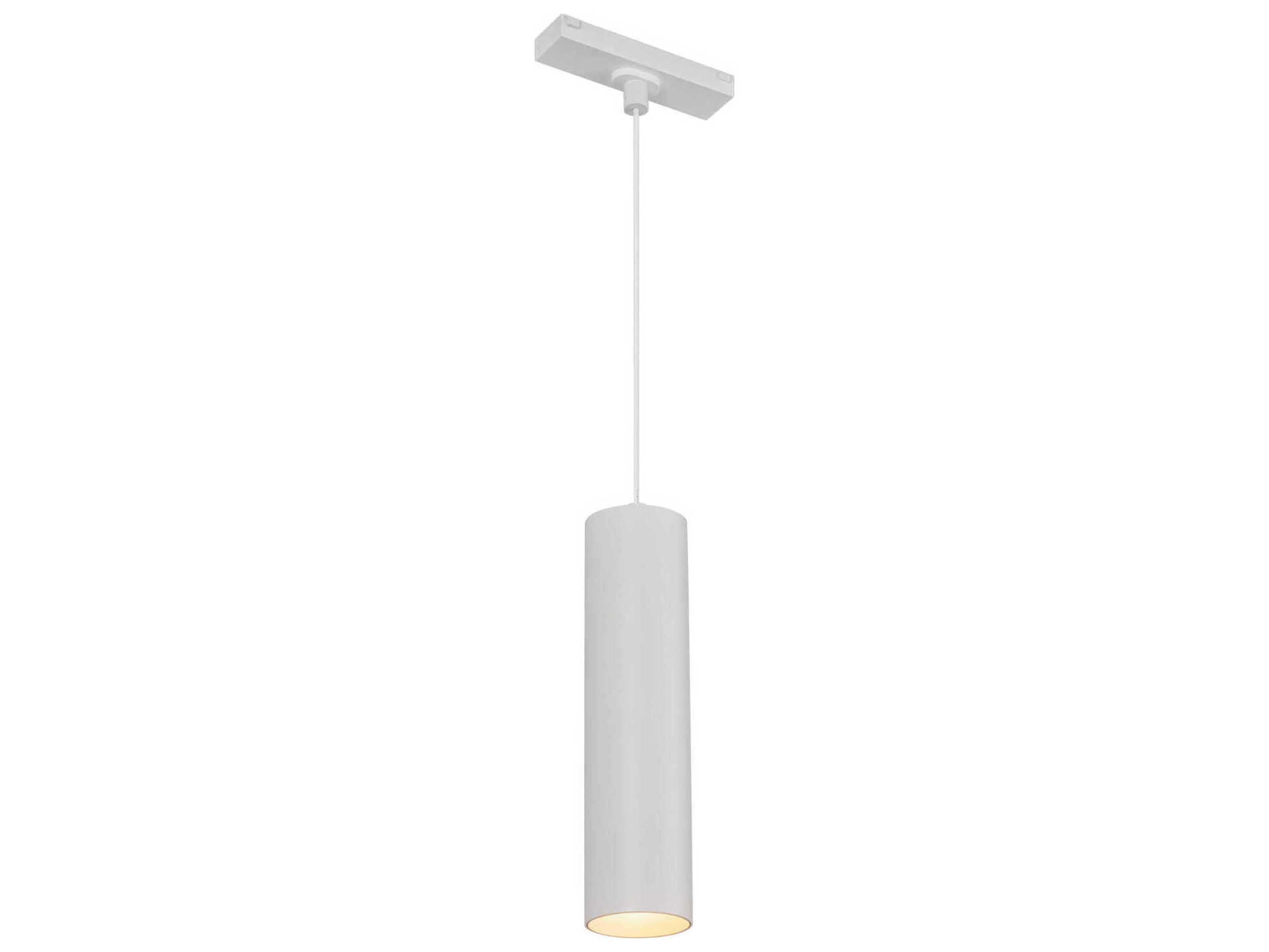 Kuzco Lighting Remuda White Cylinder Mini Pendant