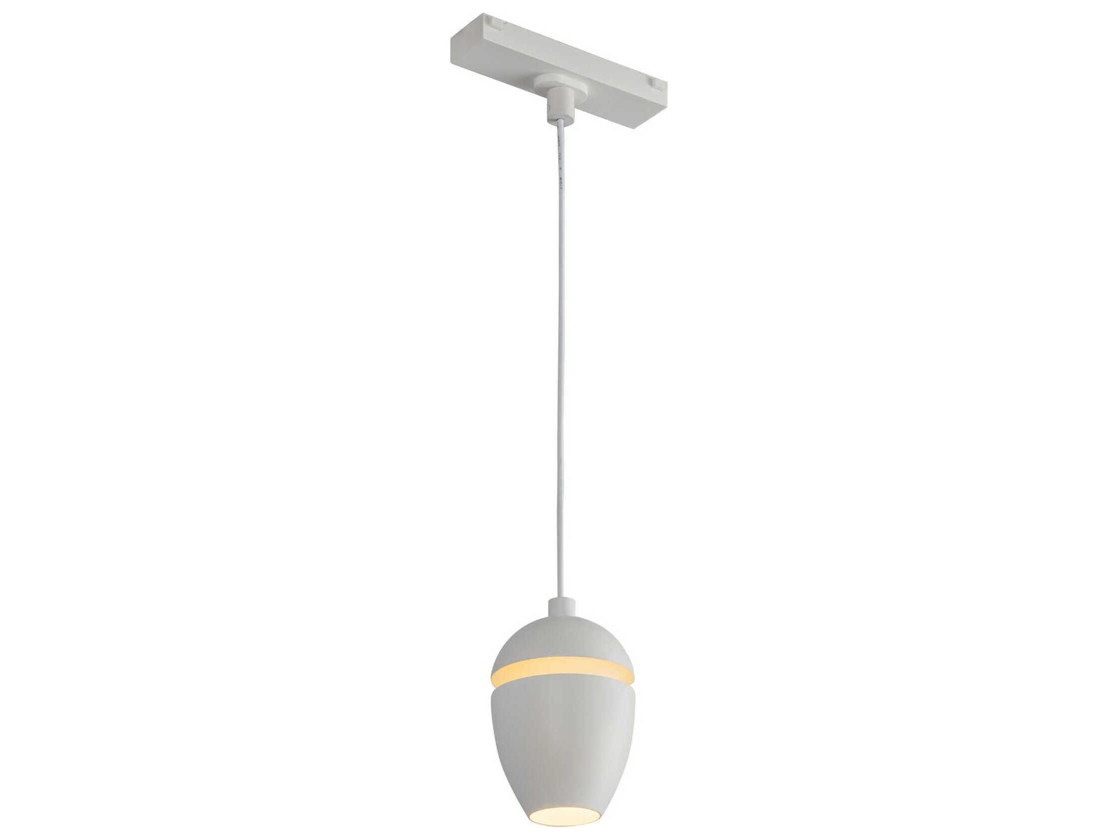 Kuzco Lighting Eloa White Trilo Track Pendant