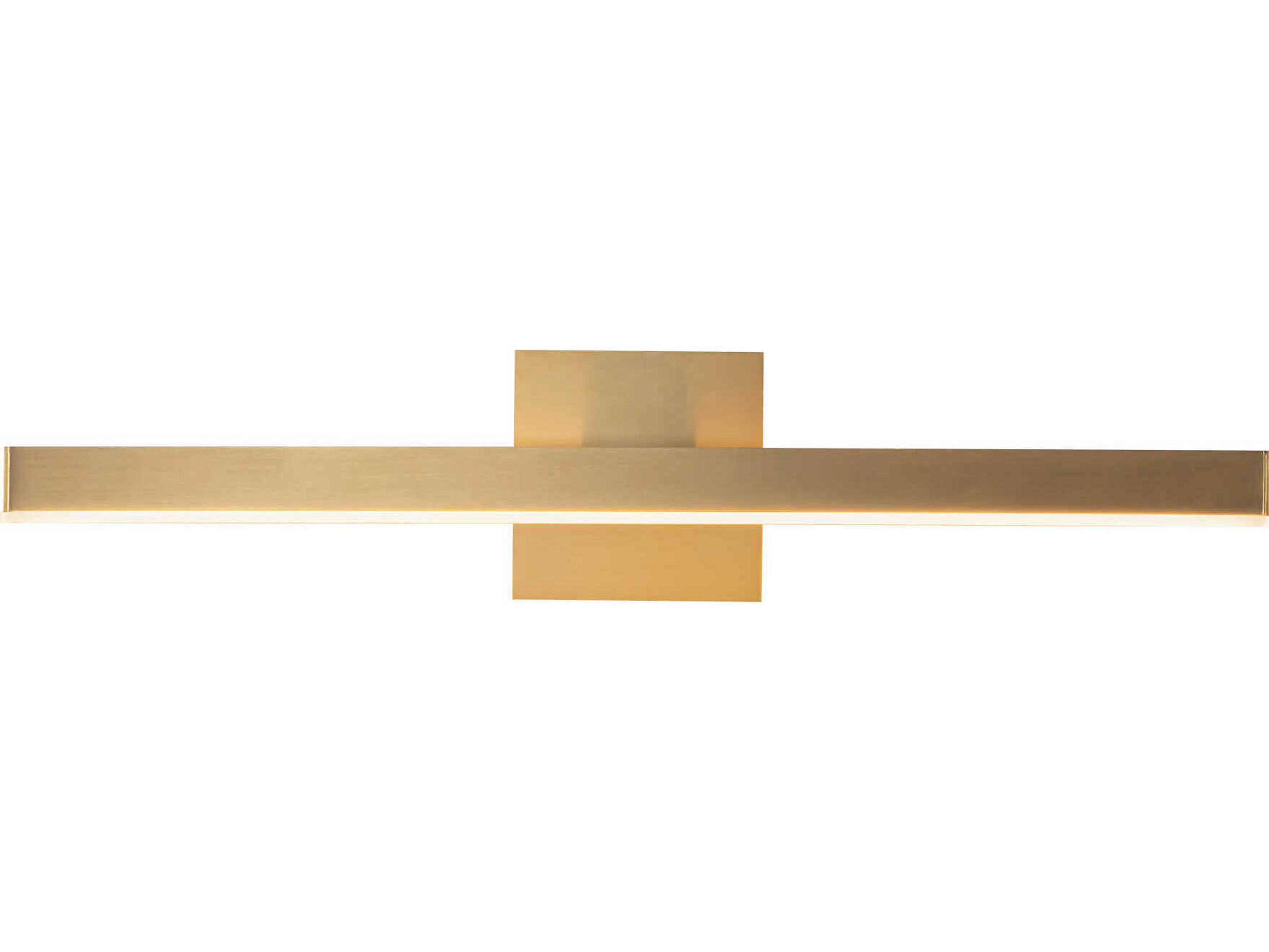 Kuzco Lighting Vega Brushed Gold Vanity Light