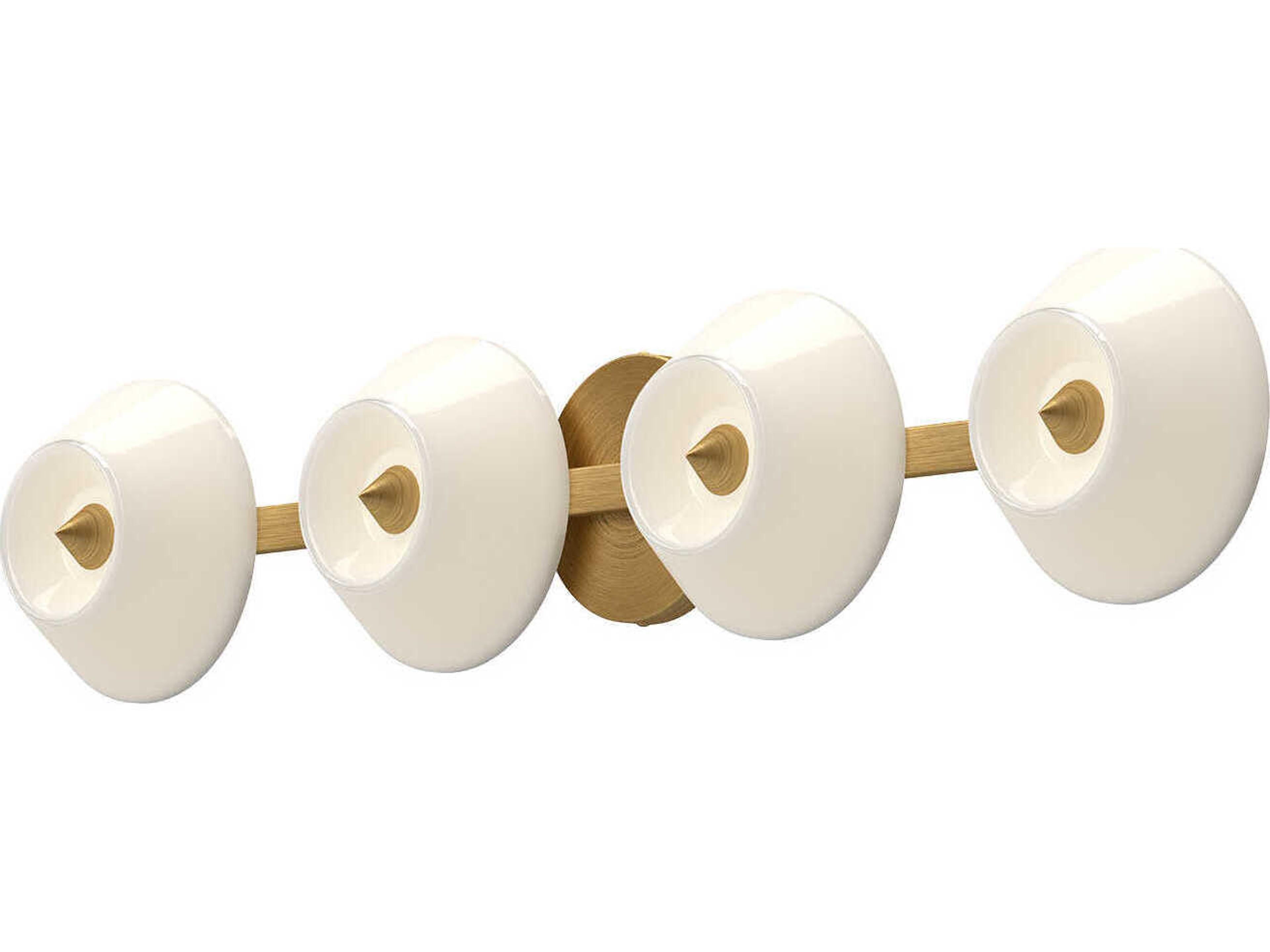 Kuzco Lighting Holt Brushed Gold Wall Sconce