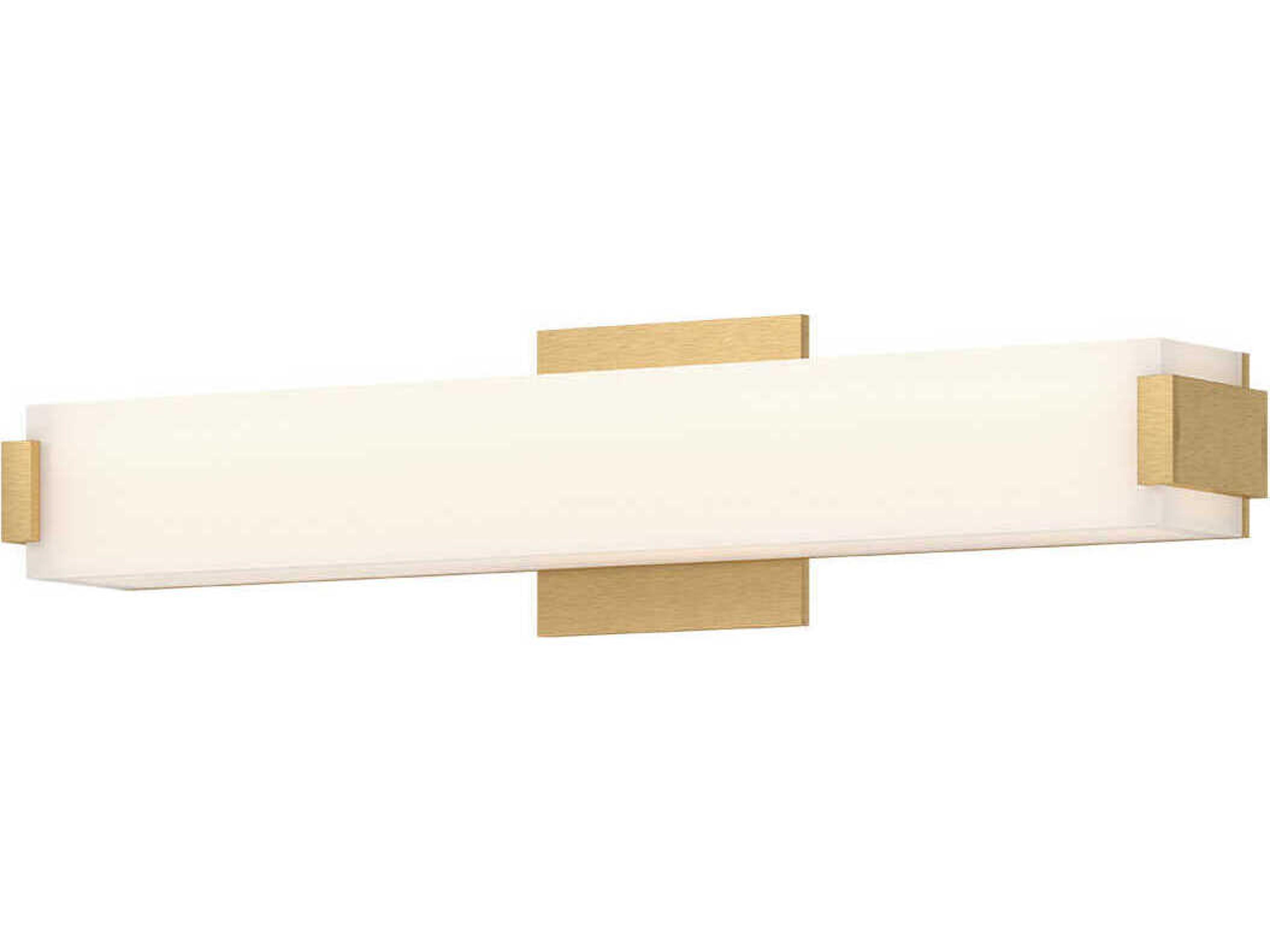 Kuzco Lighting Latitude Brushed Gold Wall Sconce