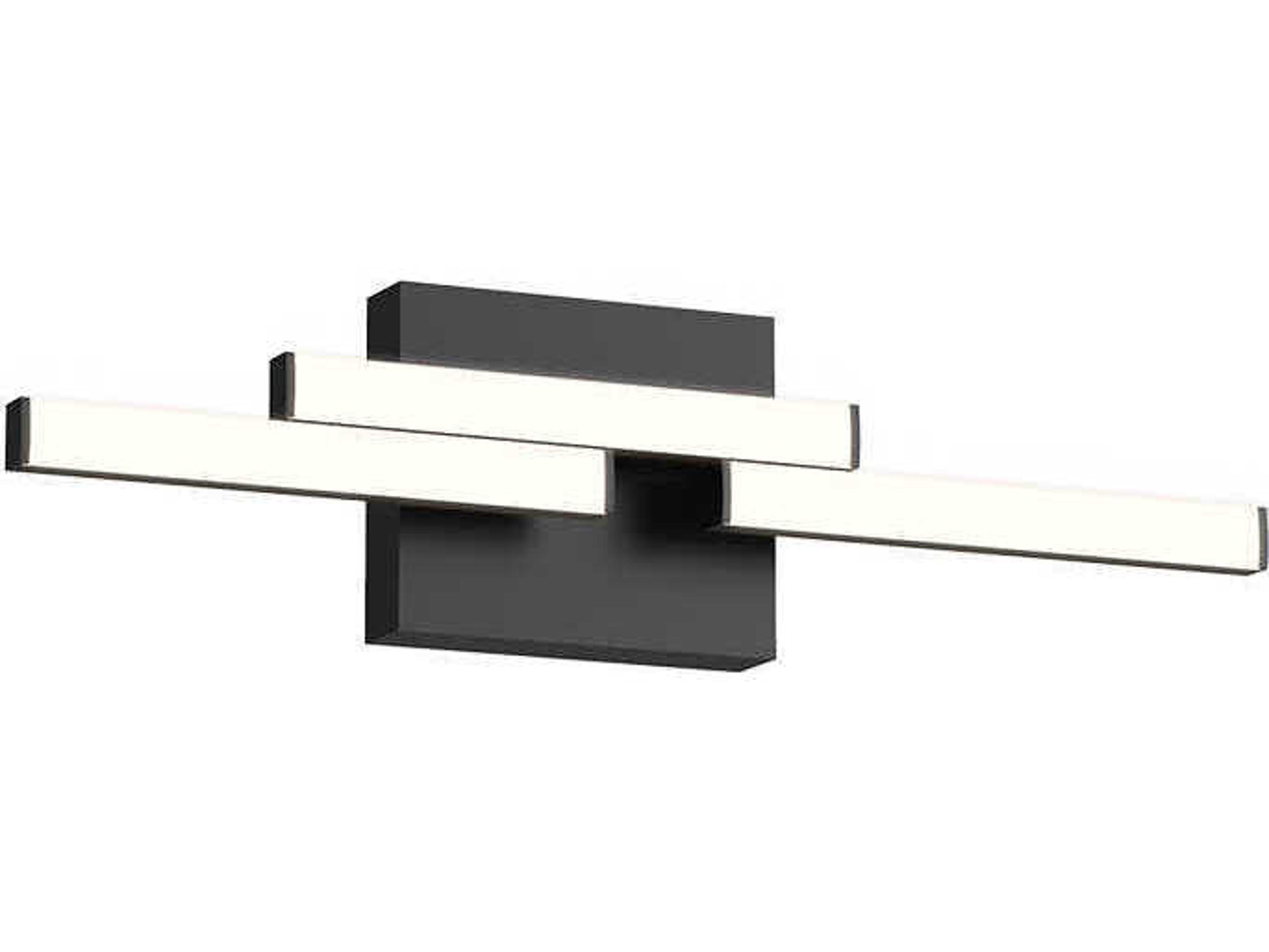 Kuzco Lighting Anello Minor Black Vanity Light