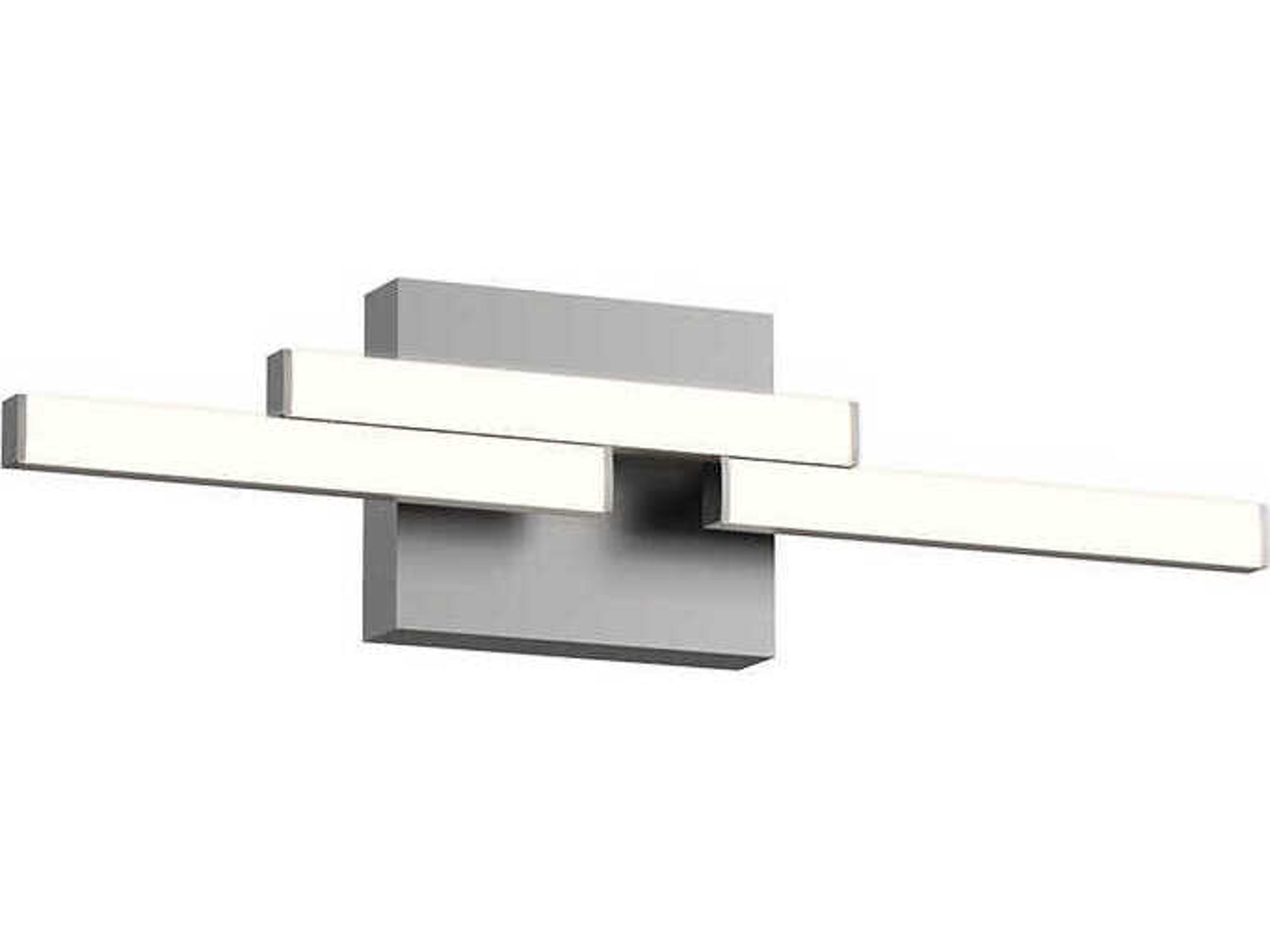 Kuzco Lighting Anello Minor Brushed Nickel Vanity Light