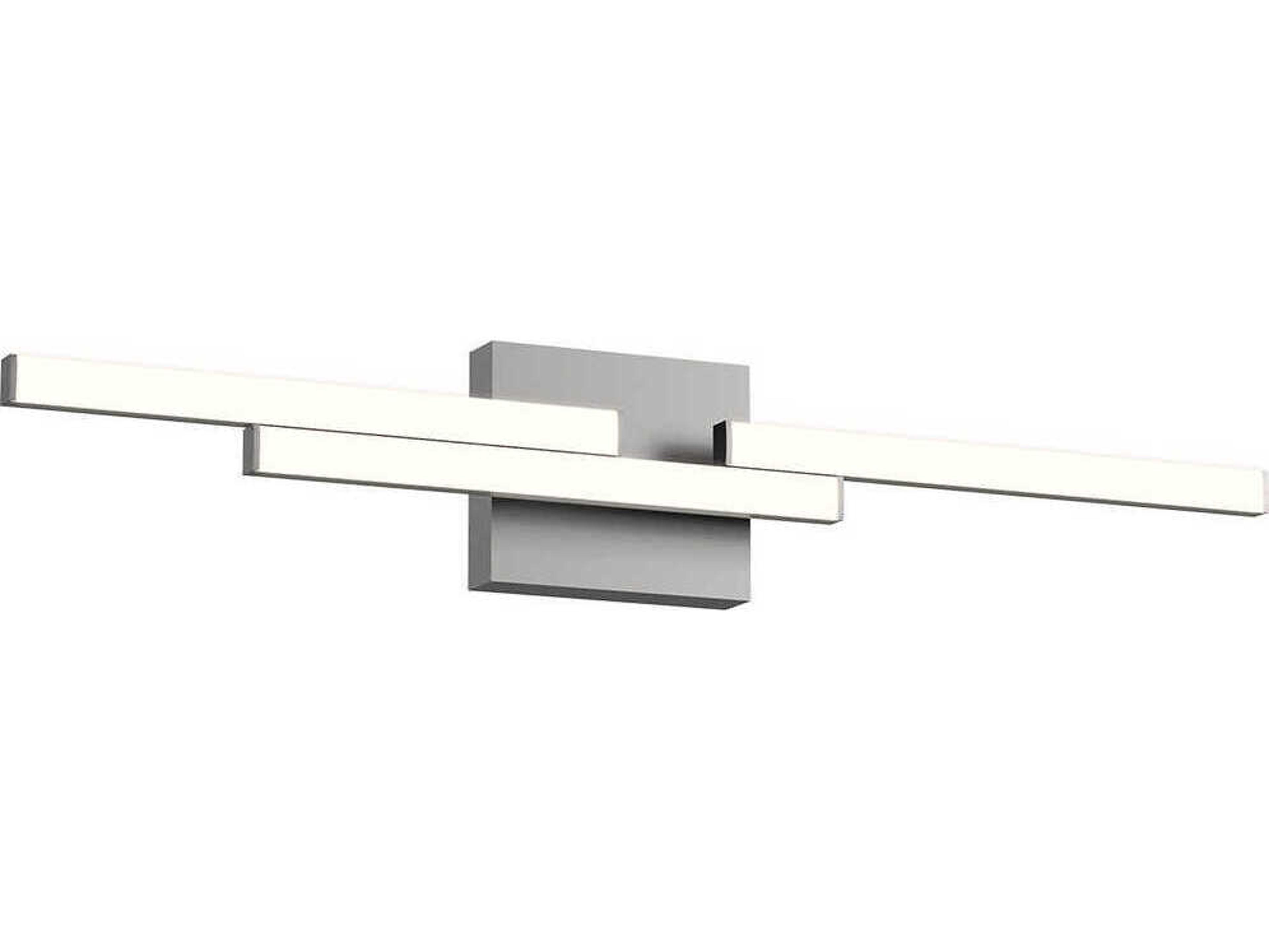 Kuzco Lighting Anello Minor Brushed Nickel Vanity Light