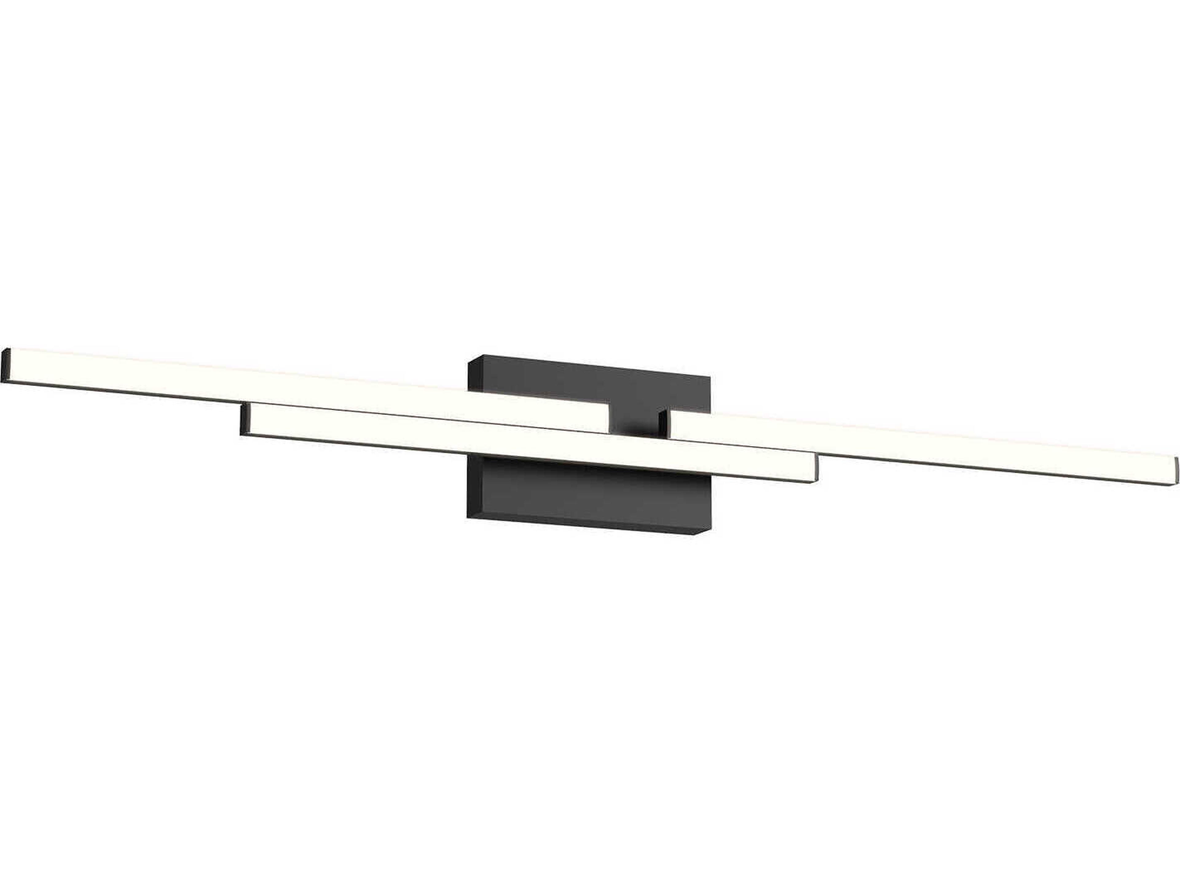 Kuzco Lighting Anello Minor Black Vanity Light