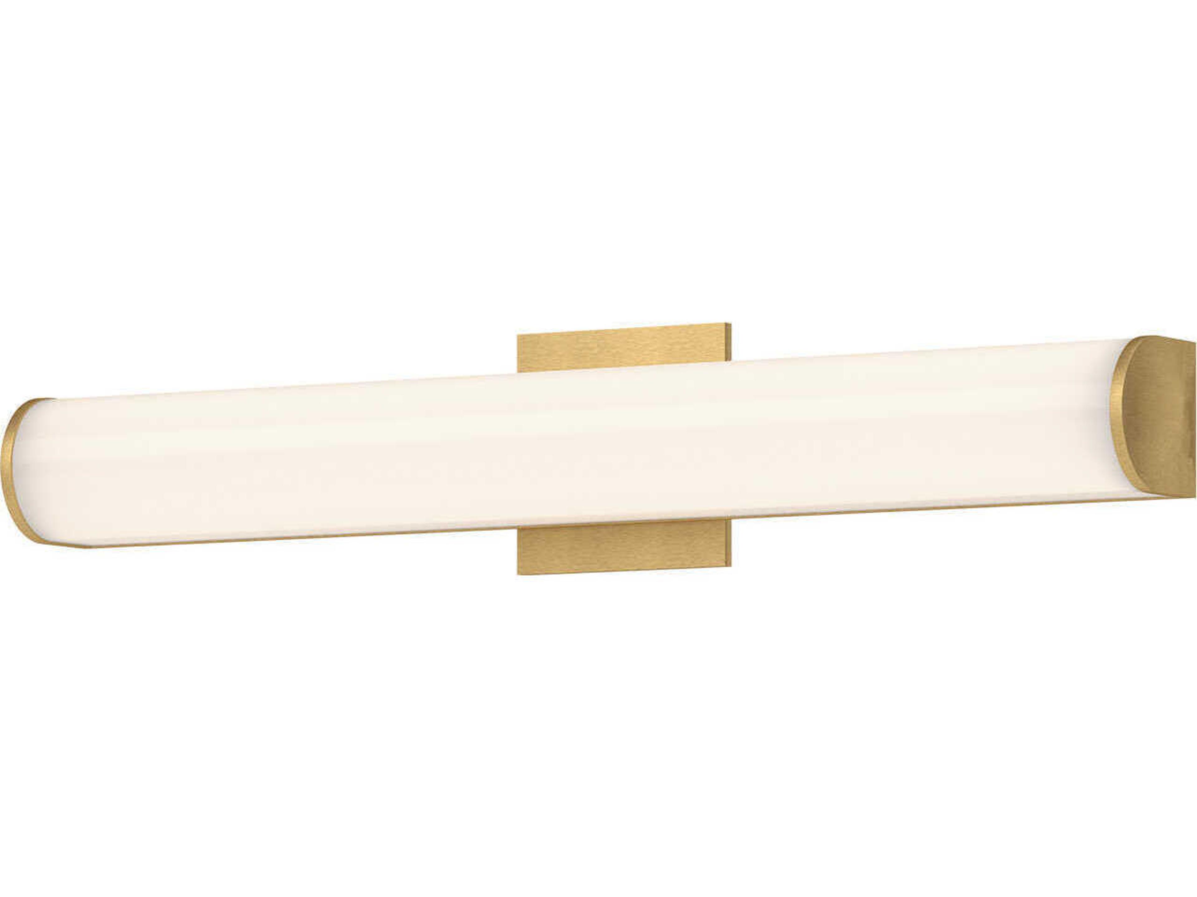 Kuzco Lighting Longitude Brushed Gold Wall Sconce