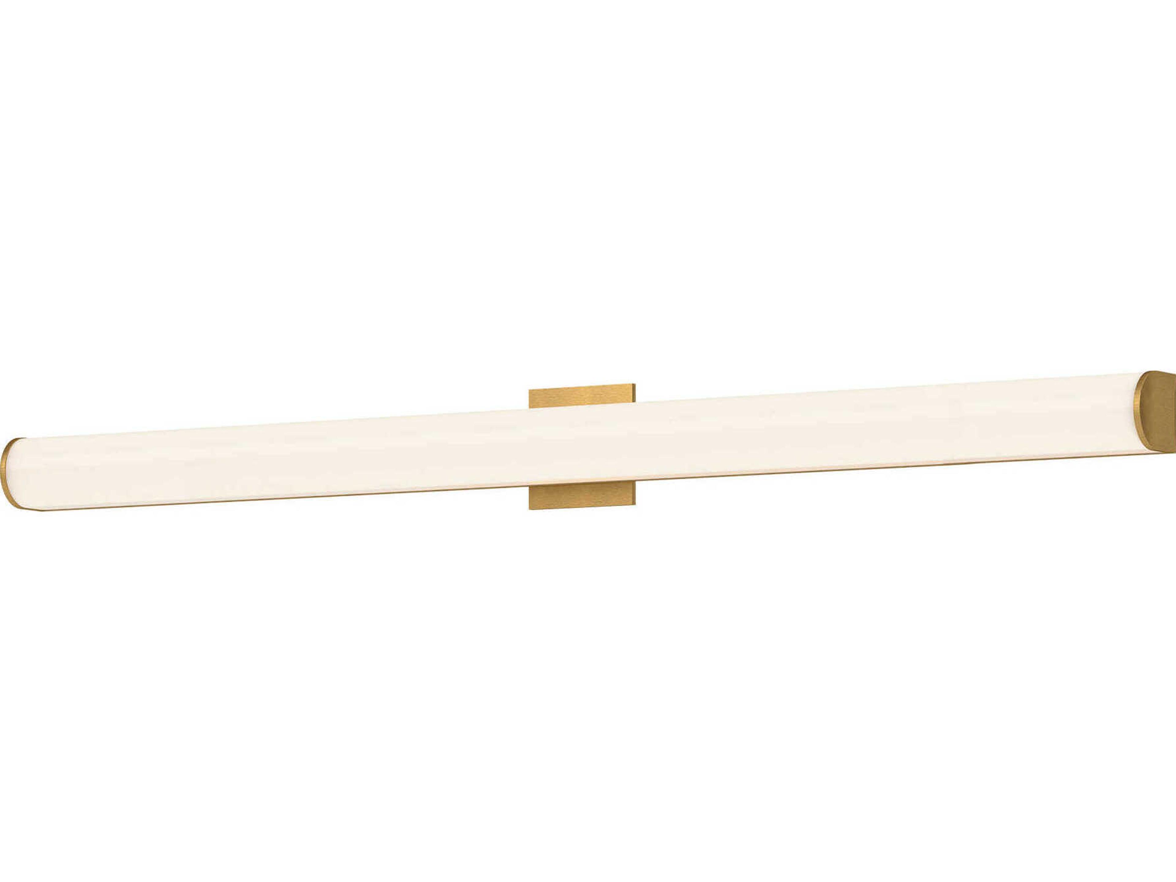 Kuzco Lighting Longitude Brushed Gold Wall Sconce