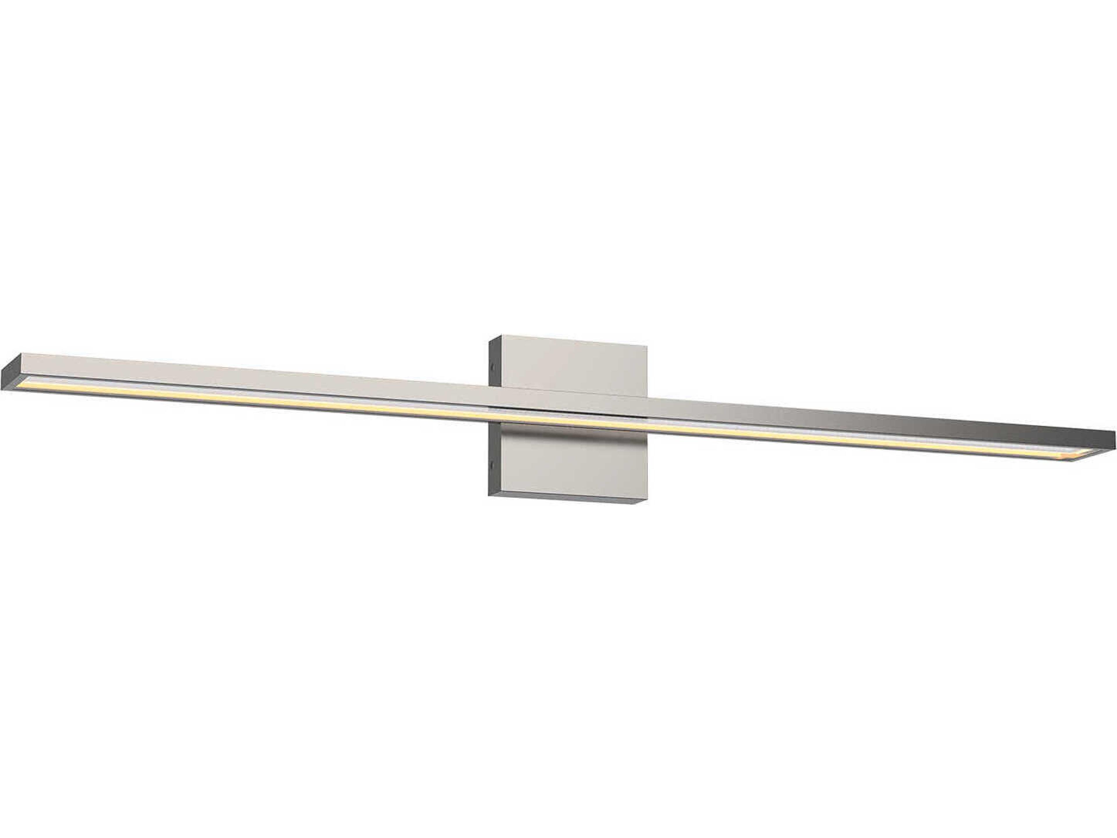 Kuzco Lighting Brio Brushed Nickel Vanity Light